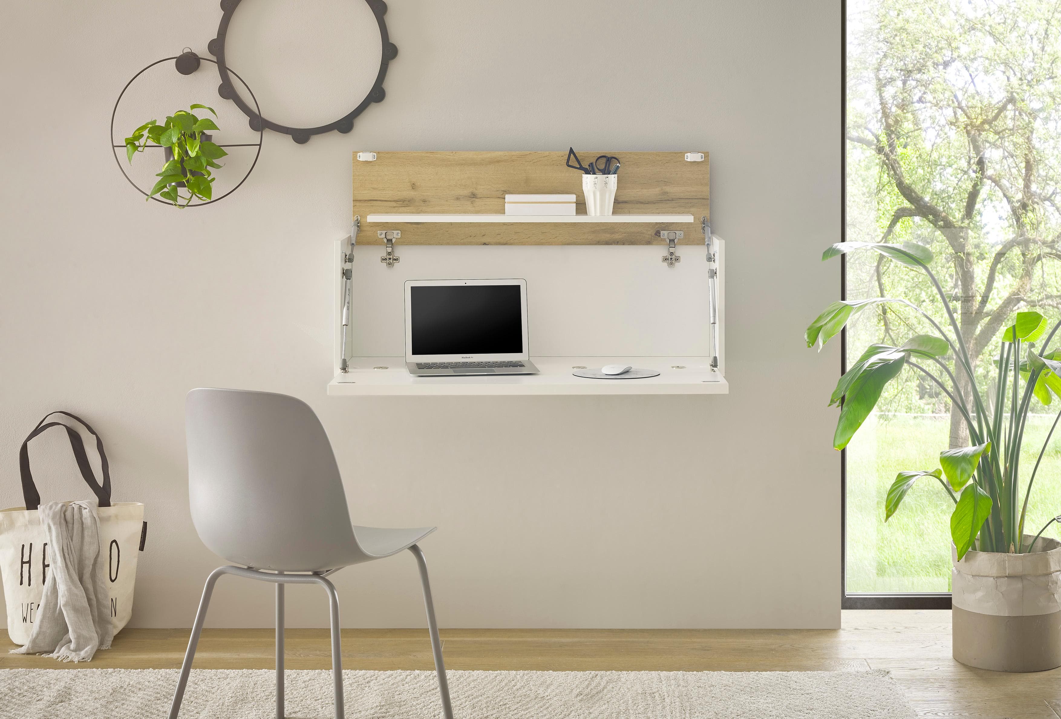 Zeitloses modernes Wandsekretär für Ihr Home Office