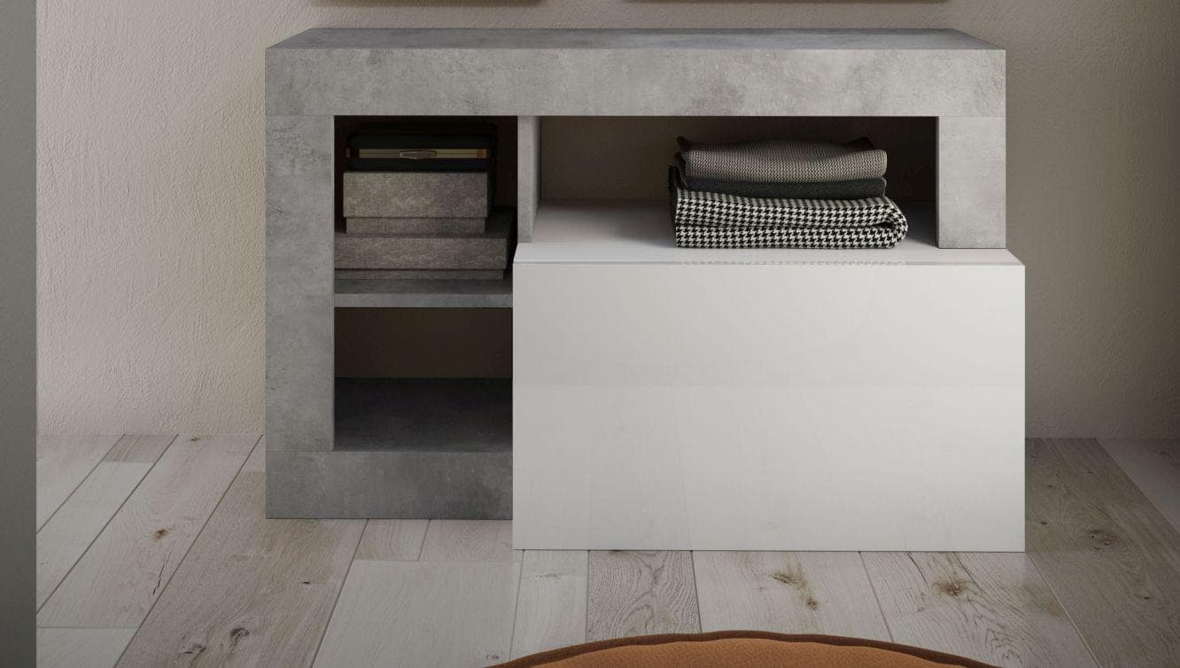 Home Affaire Garderobenschrank Hamburg Weiß Hochglanz