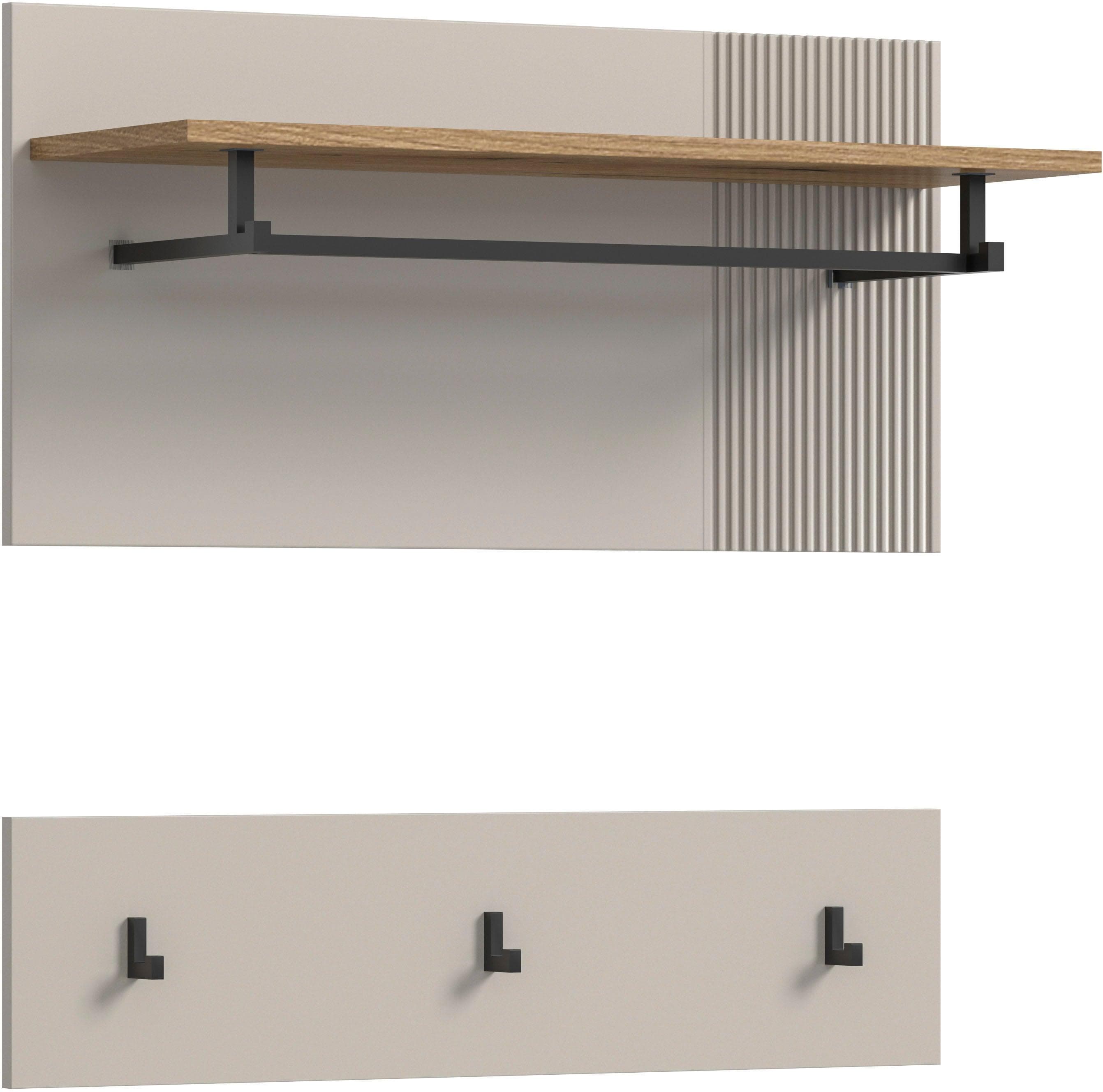 Inosign Garderobenpaneel EDIL 80cm Kaschmir Evoke Oak Nachbildung