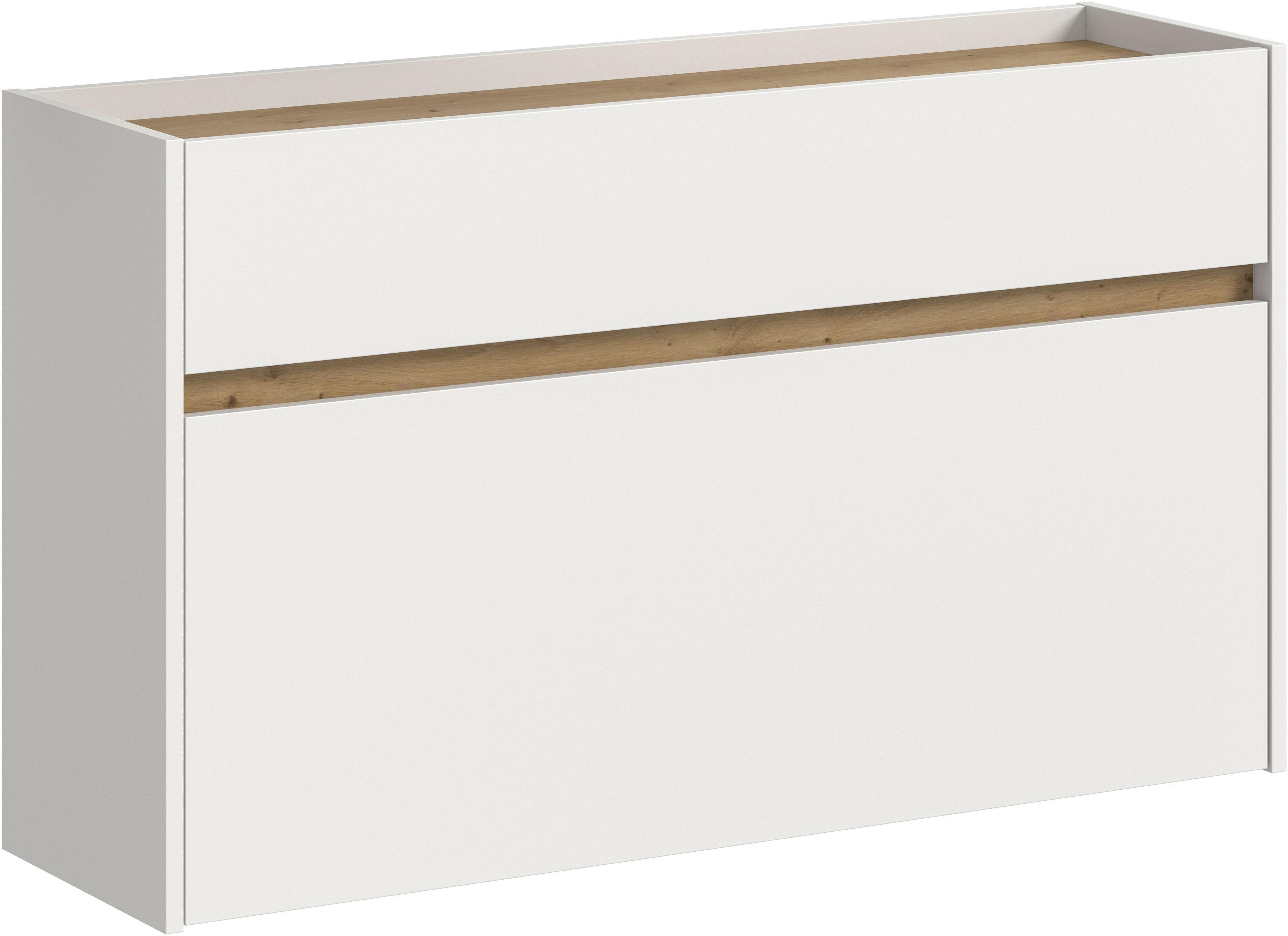 Schuhschrank INOSIGN EVRID Weiß Artisan Oak NB