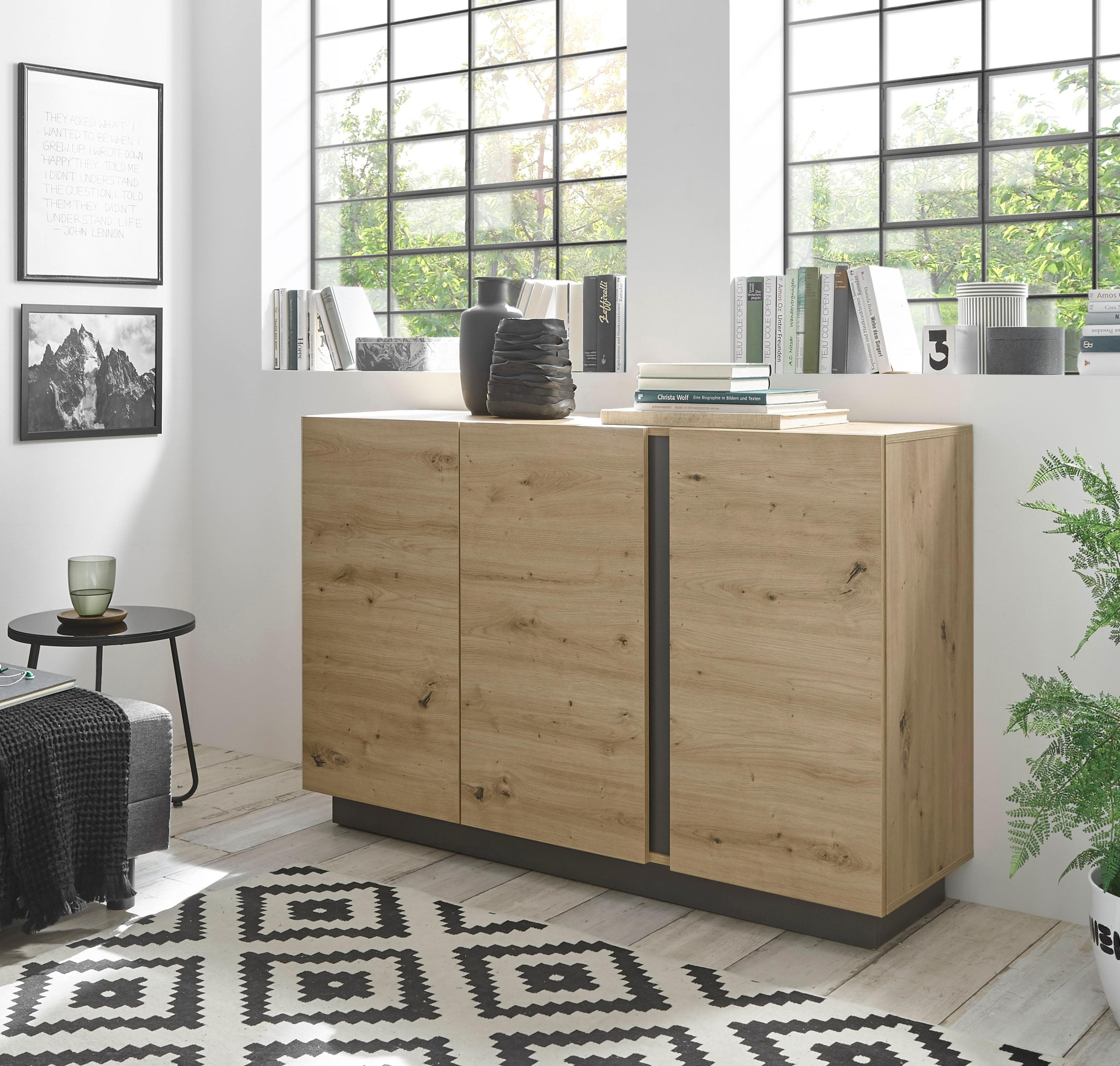 INOSIGN Sideboard CLAiR Sideboard 52 Eiche Artisan