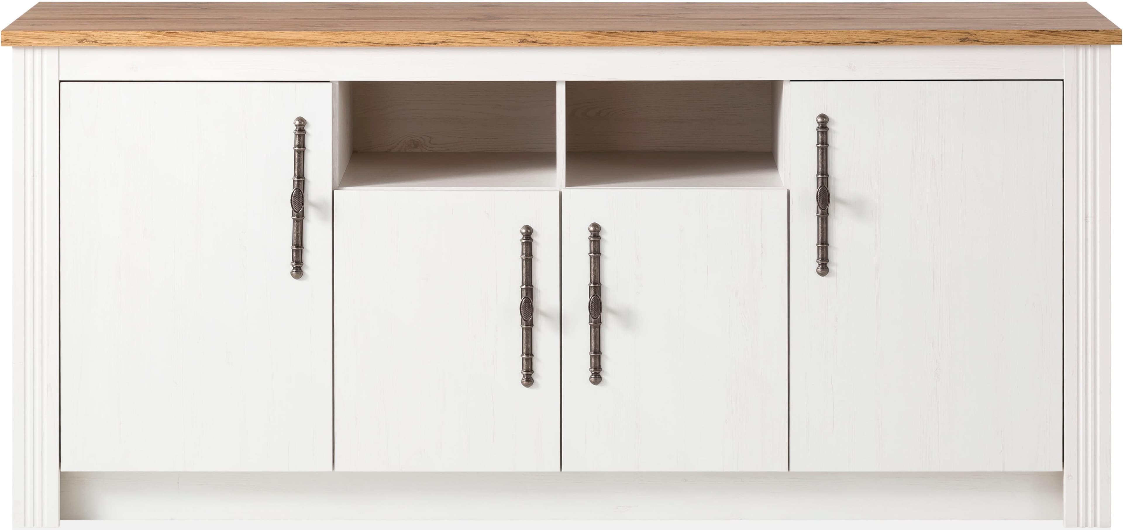 OTTO HOME Spülenschrank Westminster Weiß Landhausstil