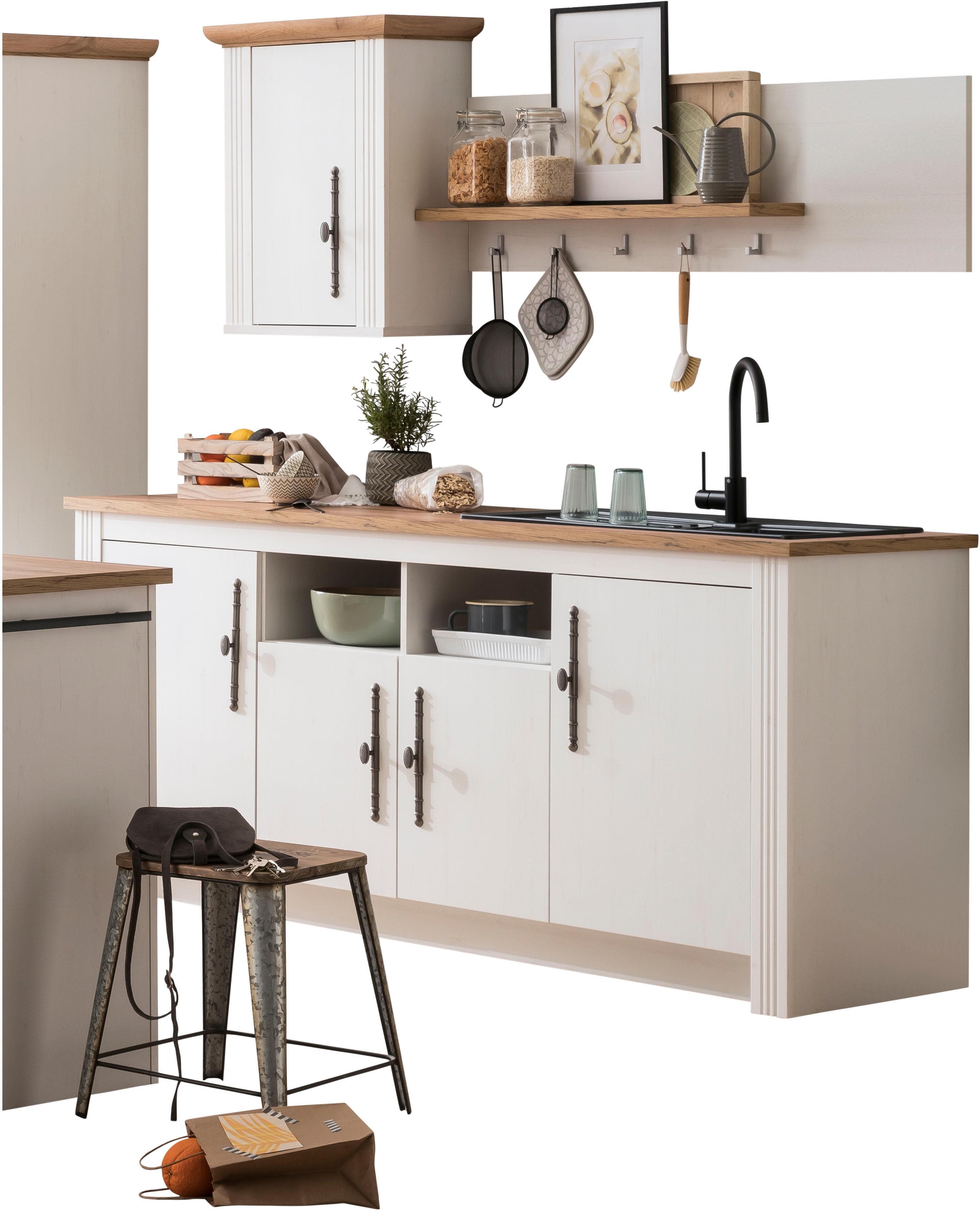 KOCHSTATION Küche Westminster Weiß Rustikal Landhaus