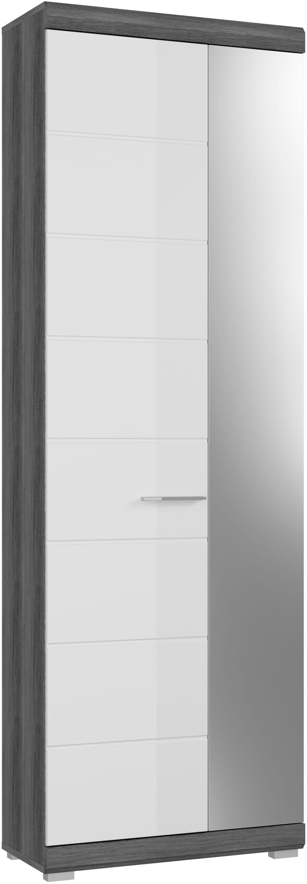 INOSIGN Garderobenschrank Siena mit Spiegeltür und Einlegeböden