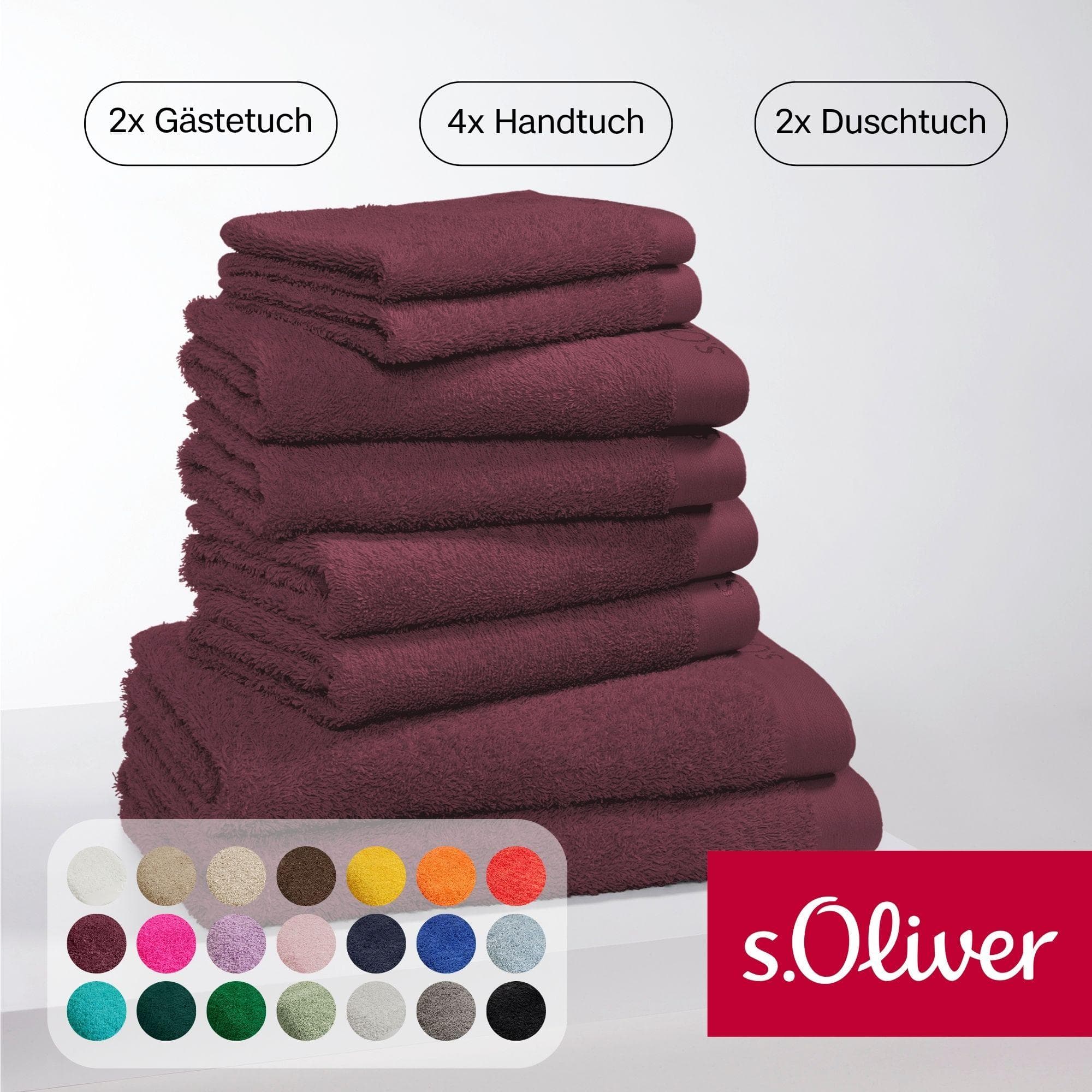 s.Oliver Handtuch Set Premium Qualität