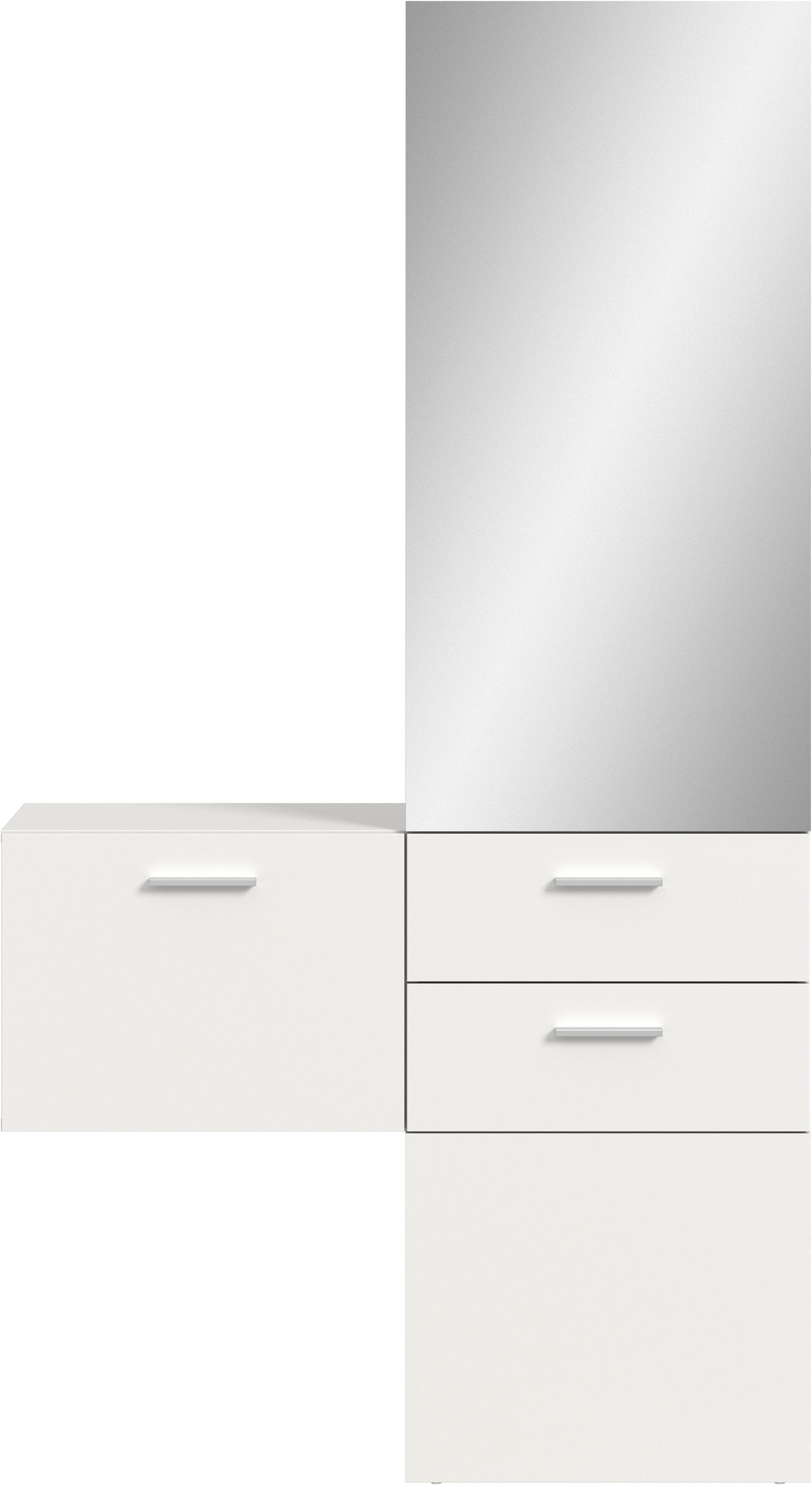 Garderoben-Set INOSIGN Weiß Garderobenpaneel