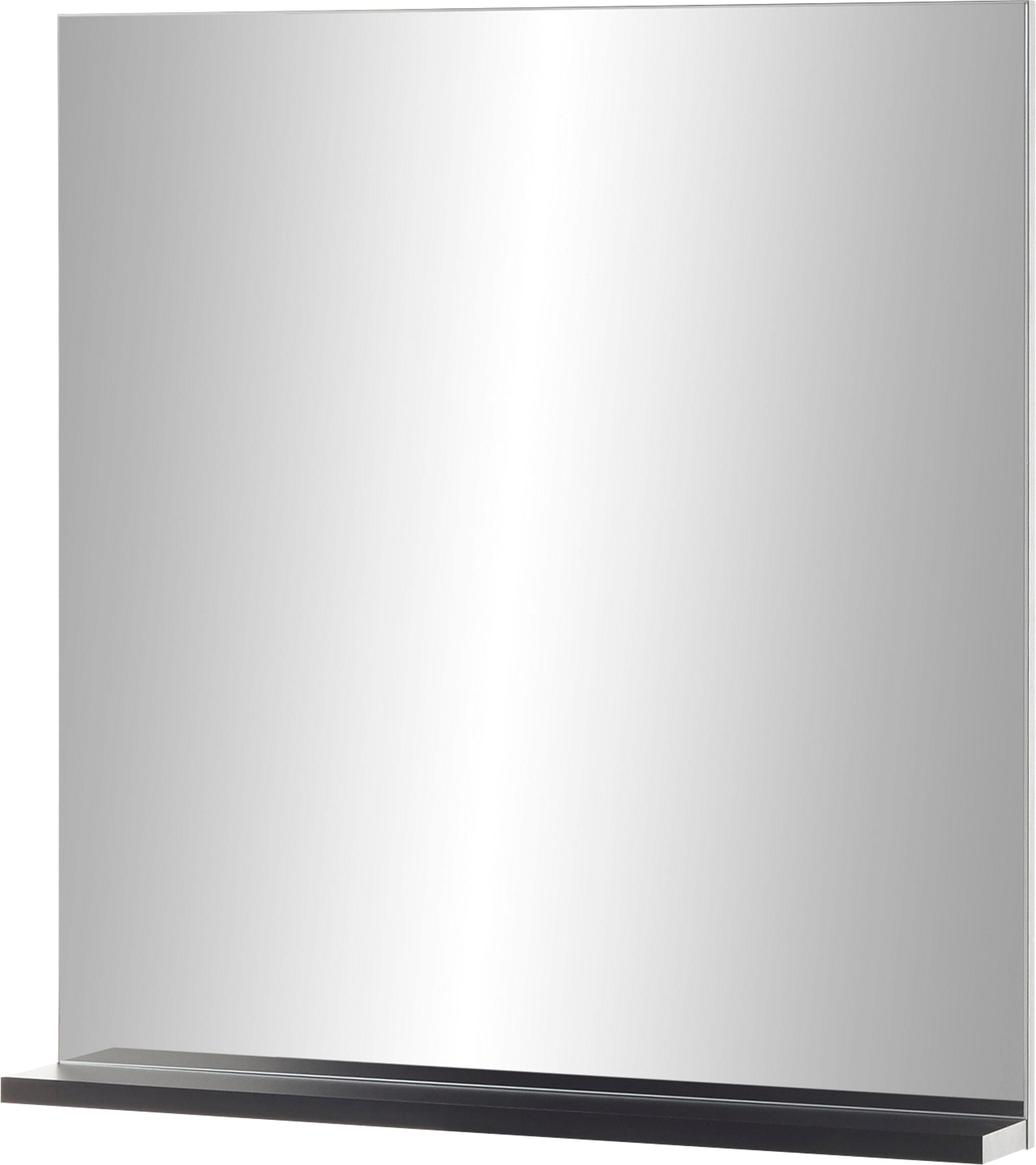 Badspiegel INOSIGN Cantara Schwarz FSC-zertifizierter Holzwerkstoff