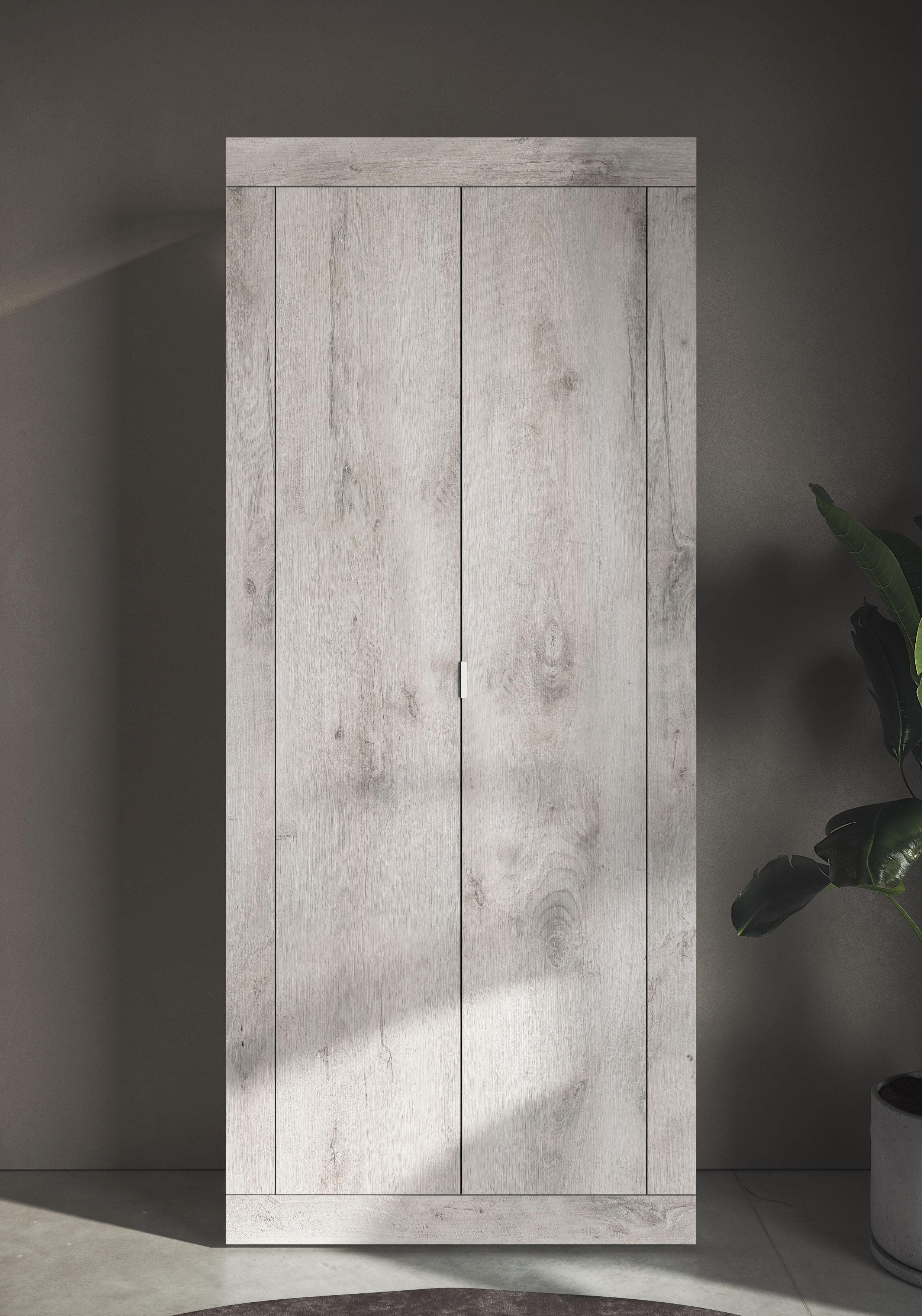 Home Affaire Garderobenschrank Basic Weiß Modern