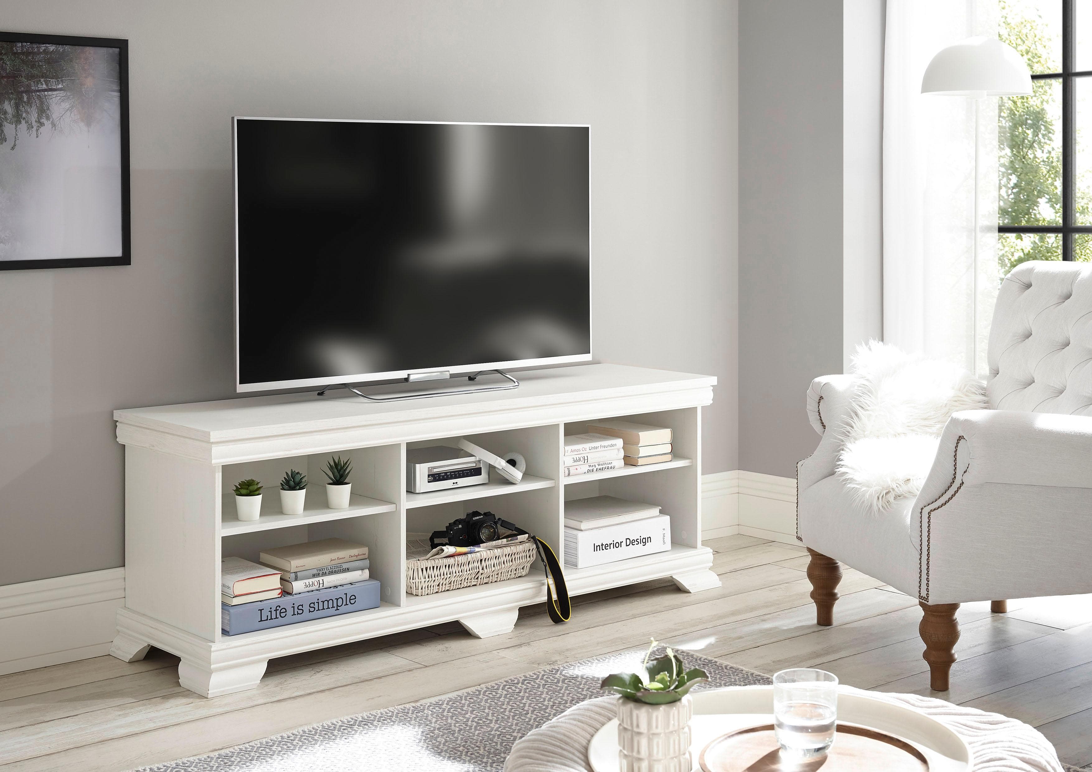 OTTO home Lowboard Royal Weiß Landhausstil