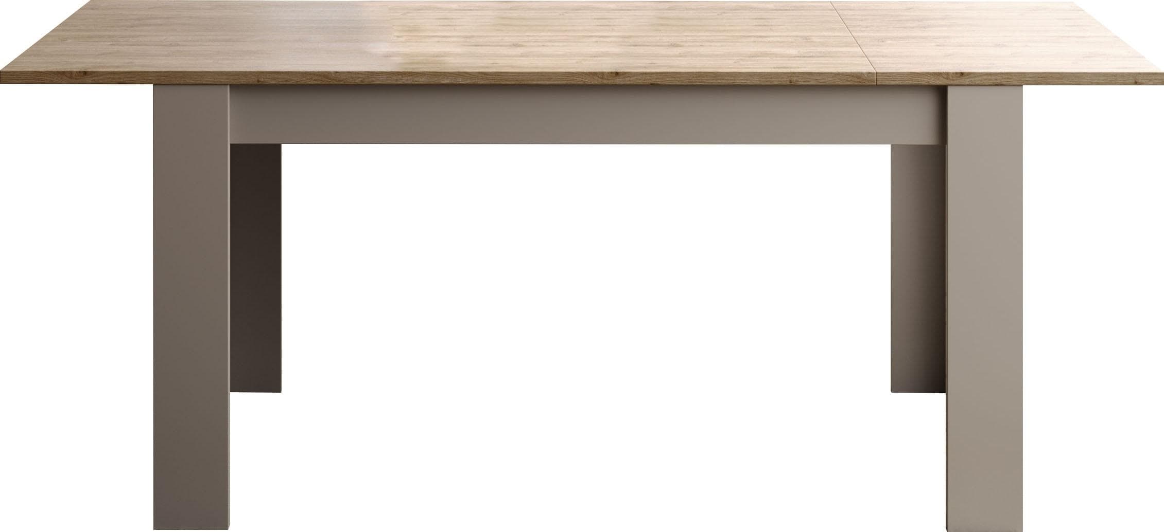INOSIGN Esstisch Gent 137x90 cm Zweifarbig Ausziehbar