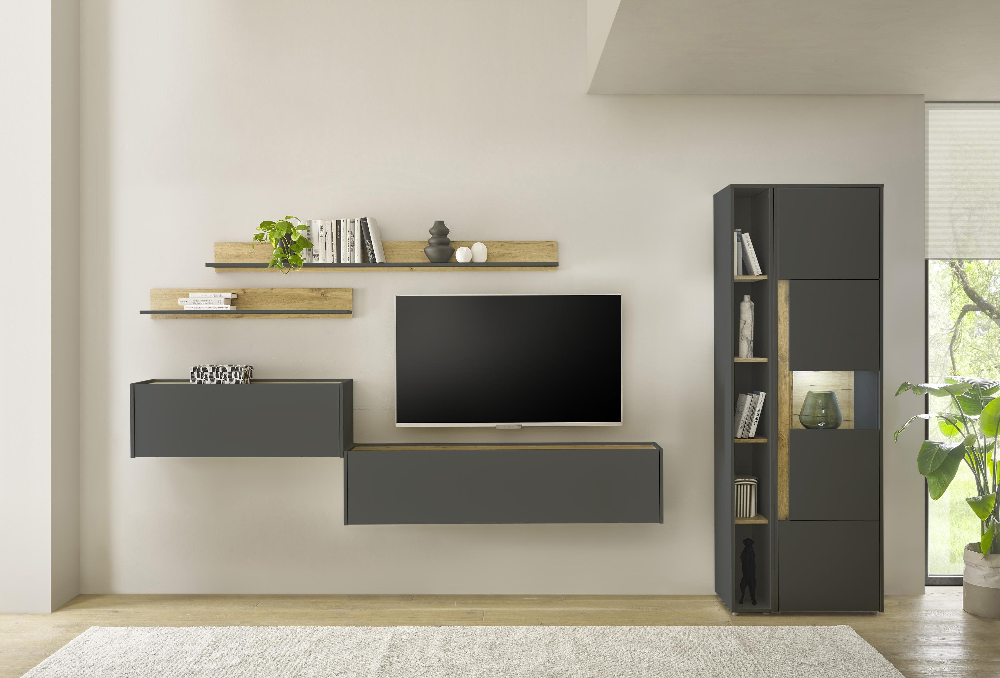 Büromöbel-Set INOSIGN City/Giron Anthrazit