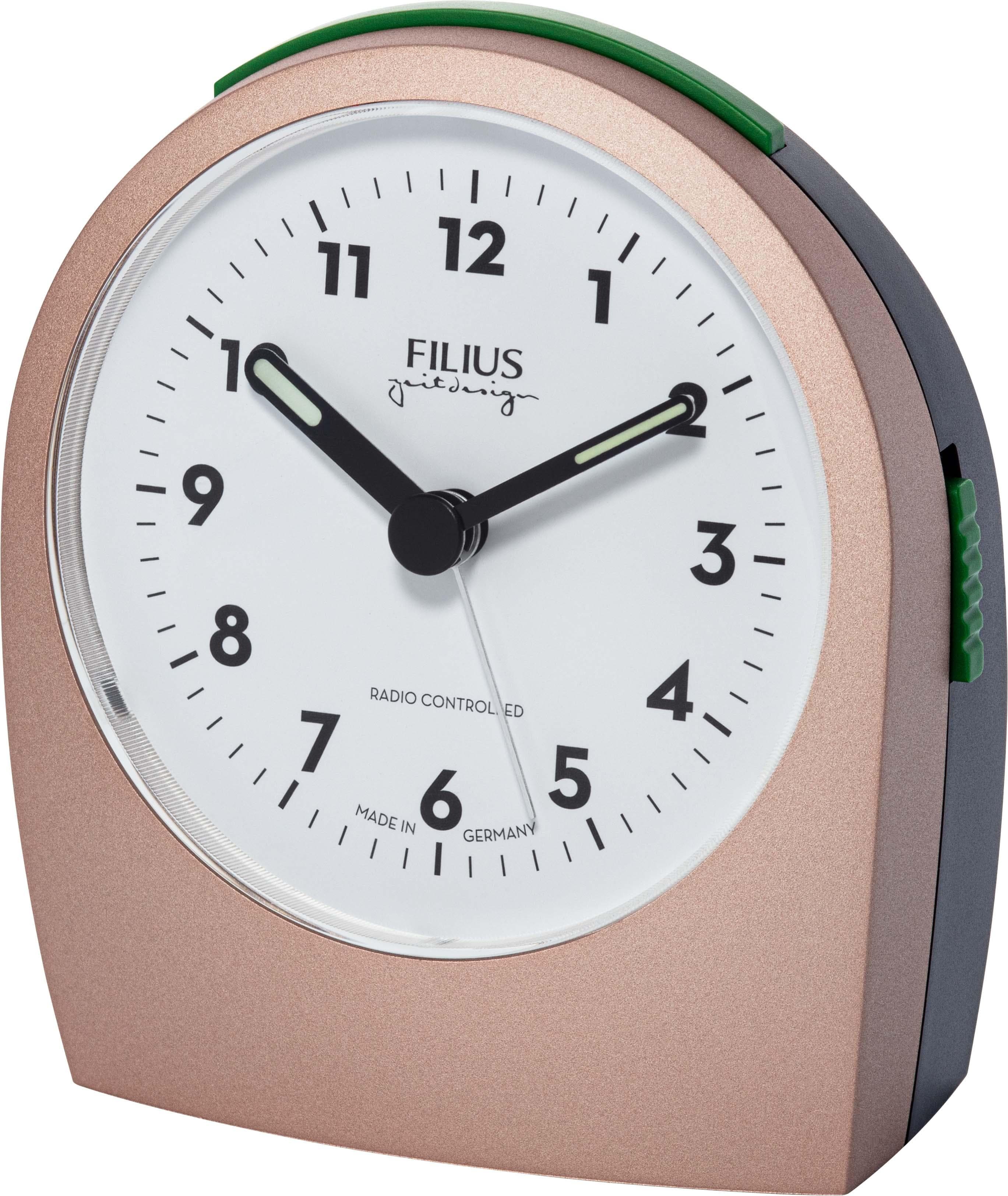 FILIUS ZEITDESIGN Funkwecker 0545-18 Rosa