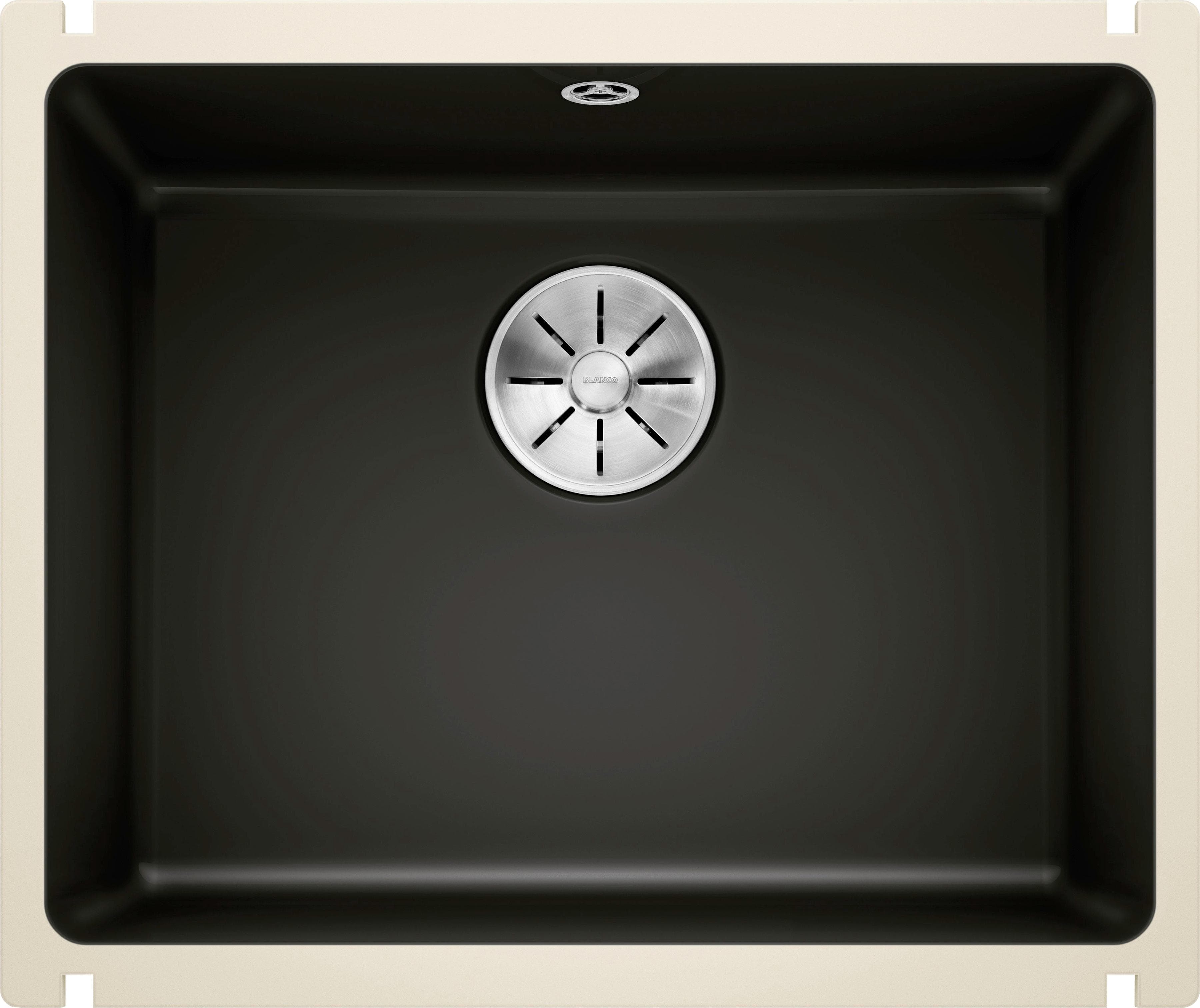 BLANCO Küchenspüle SUBLINE 500-U Schwarz Keramik