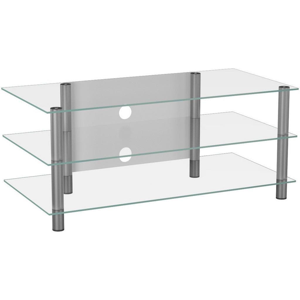 VCM TV-Möbel Zumbo Glas Aluminium Modernes TV-Rack