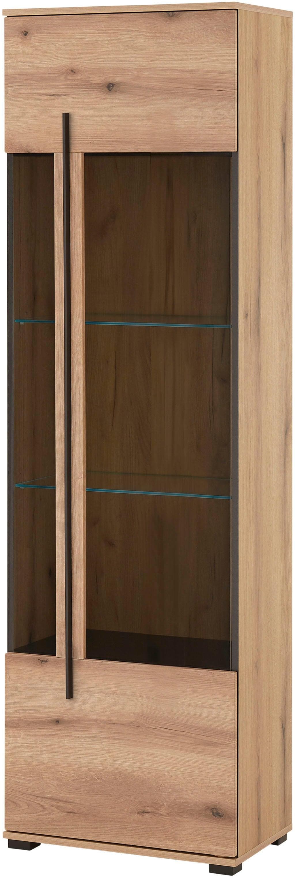 Home affaire Vitrine Cantara Eiche Evoke Schwarz