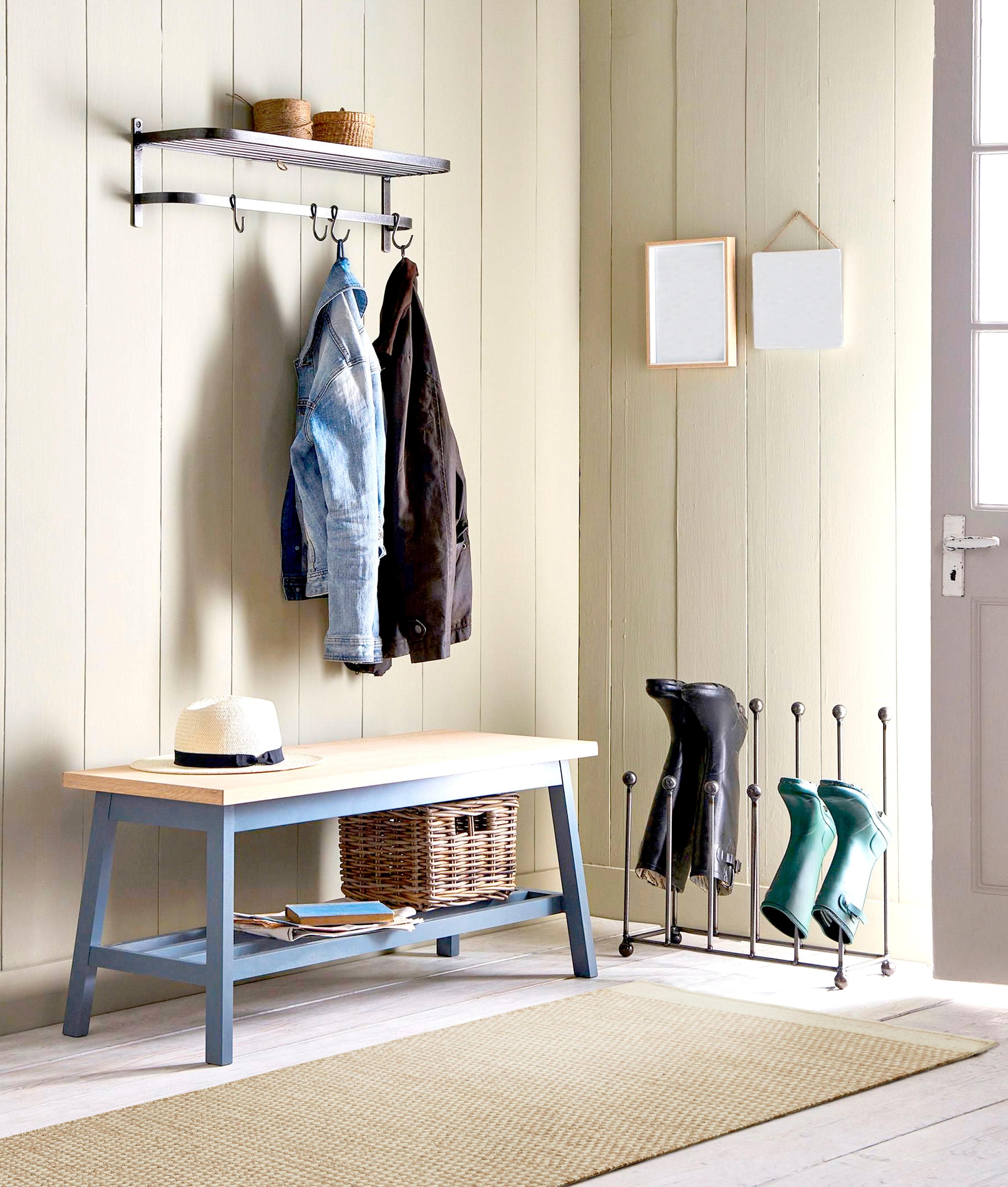 My Home Salagnon Handgewebter Wollteppich Meliert