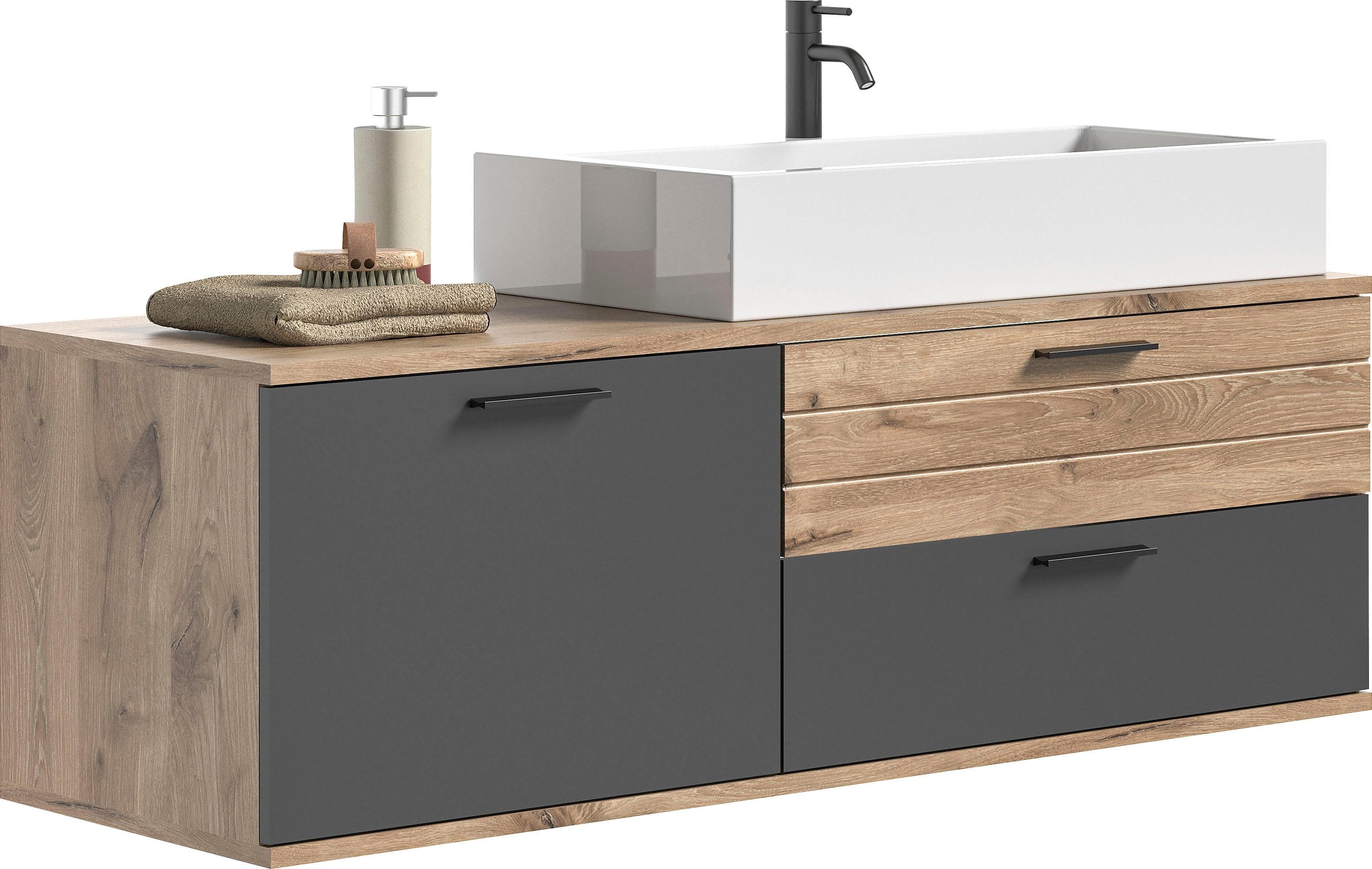 INOSIGN Waschtisch-Set Riga MDF Rillenoptik FSC-zertifiziert