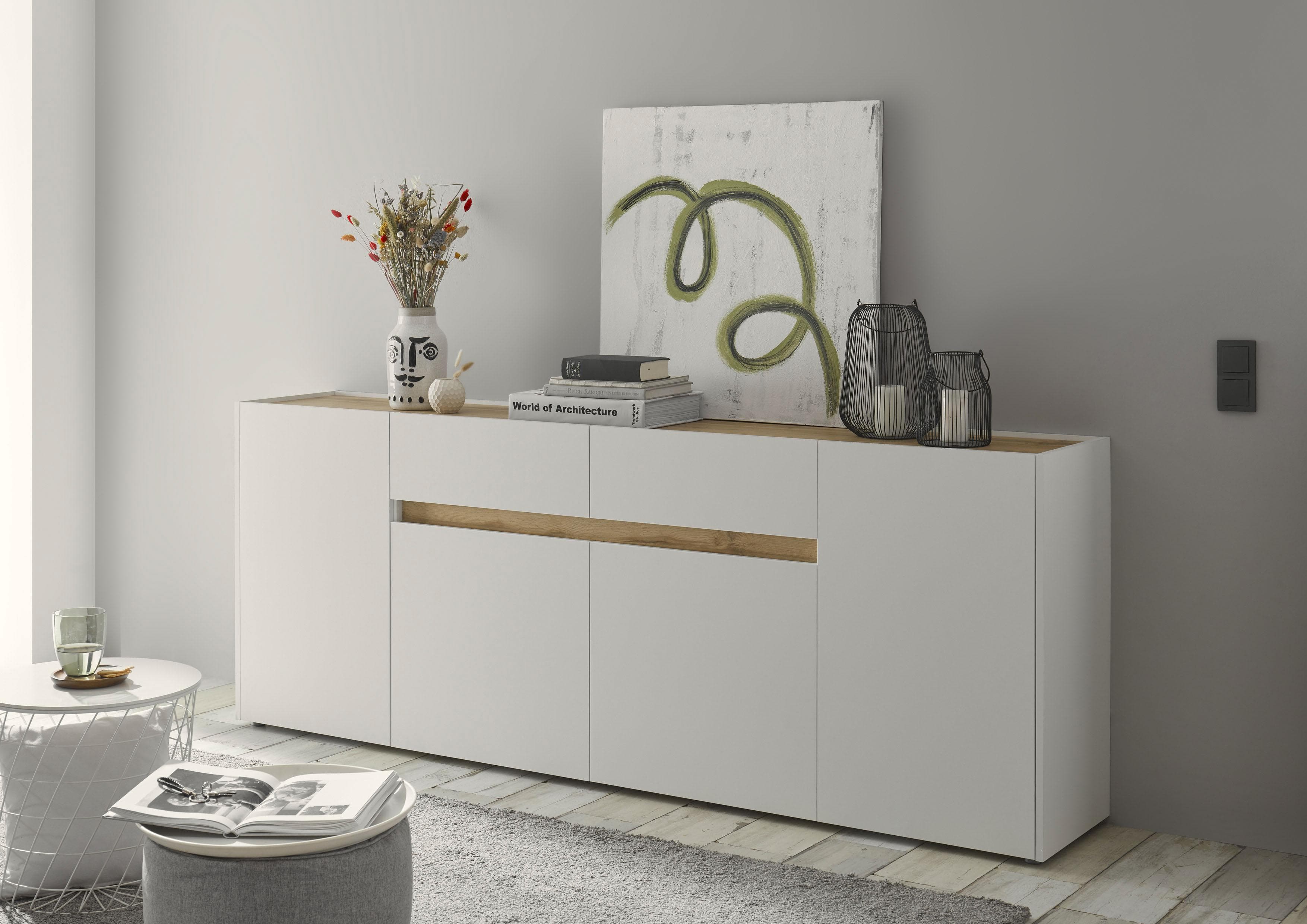 INOSIGN Sideboard City/Giron - Modernes Design mit Holzoberfläche