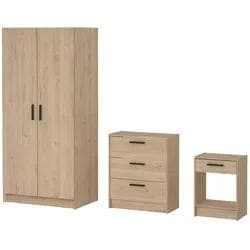 Schlafzimmer-Set INOSIGN Escape Braun Nordischer Stil