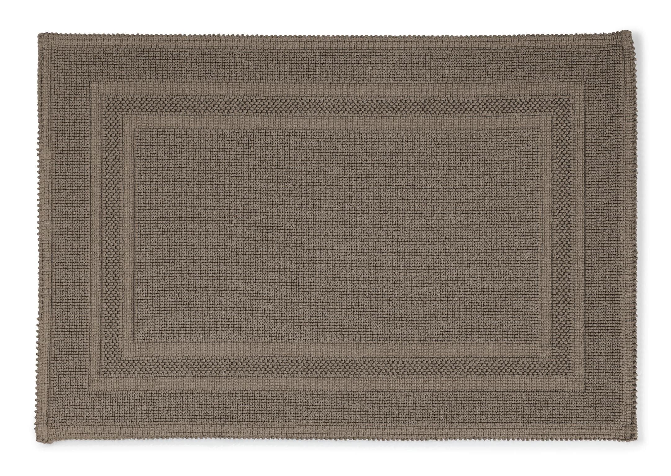 Badematte RHOMTUFT GALA Taupe Baumwolle