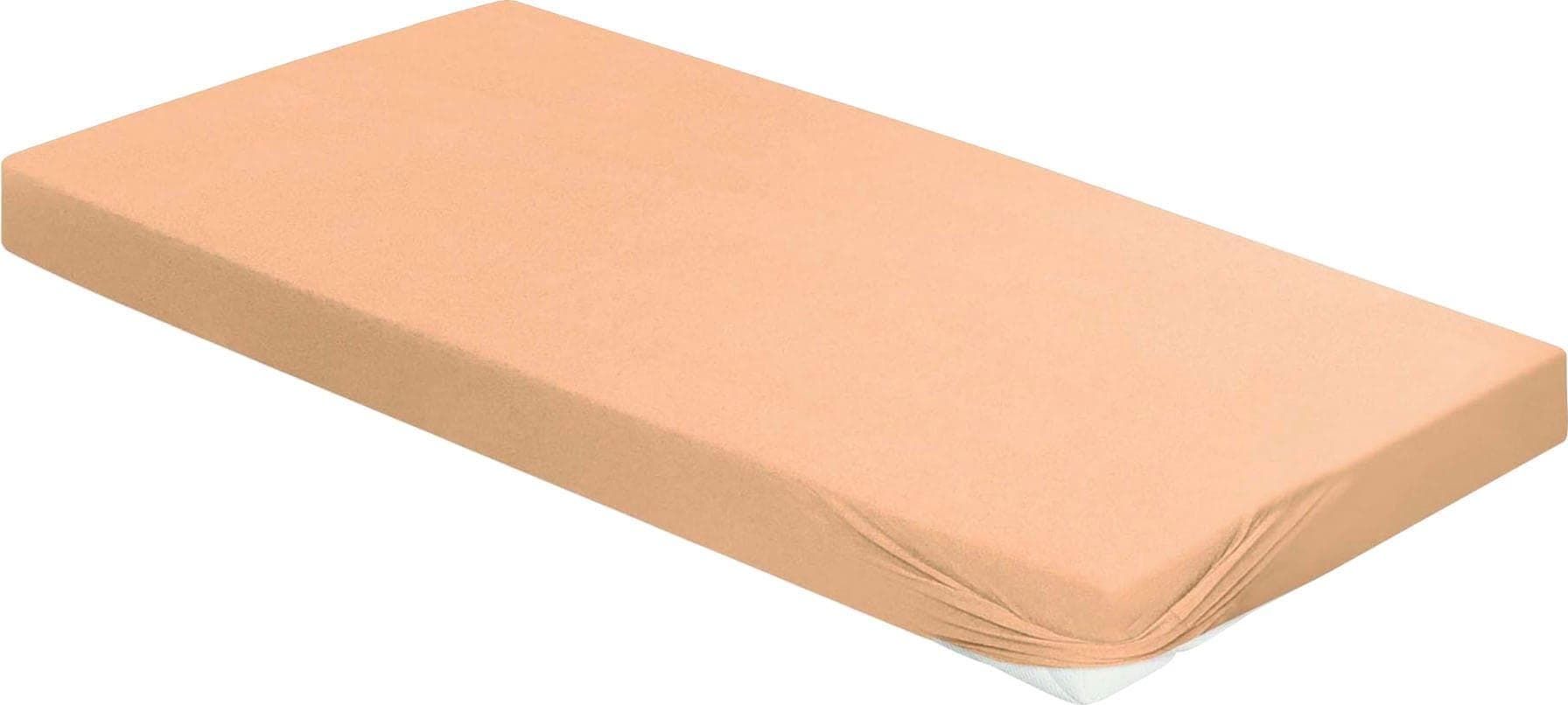 Irisette Spannbettlaken Royal 3 Jersey Orange 150x200 cm