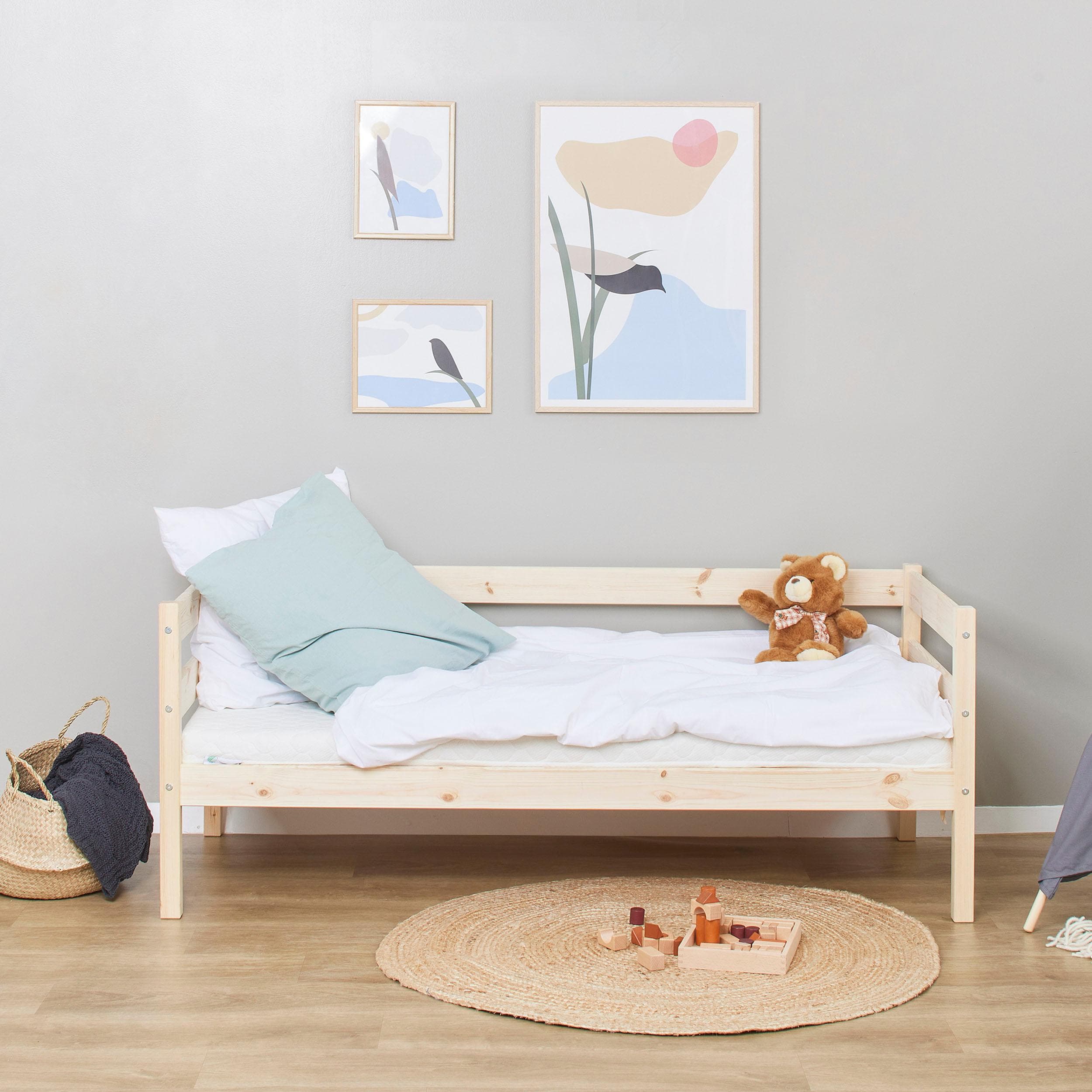 ECO Comfort Kinderbett aus Massivholz Kiefer mit Rollrost