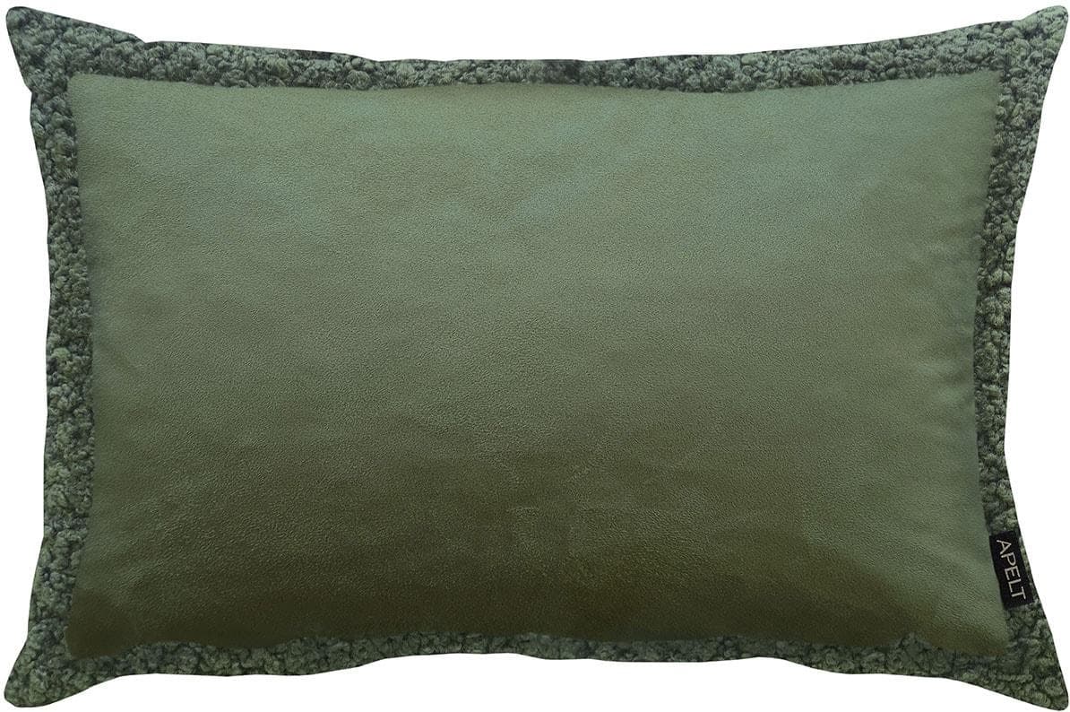 APELT Kissenhülle Montana, 1 Stück, Velour und Fake-Fur