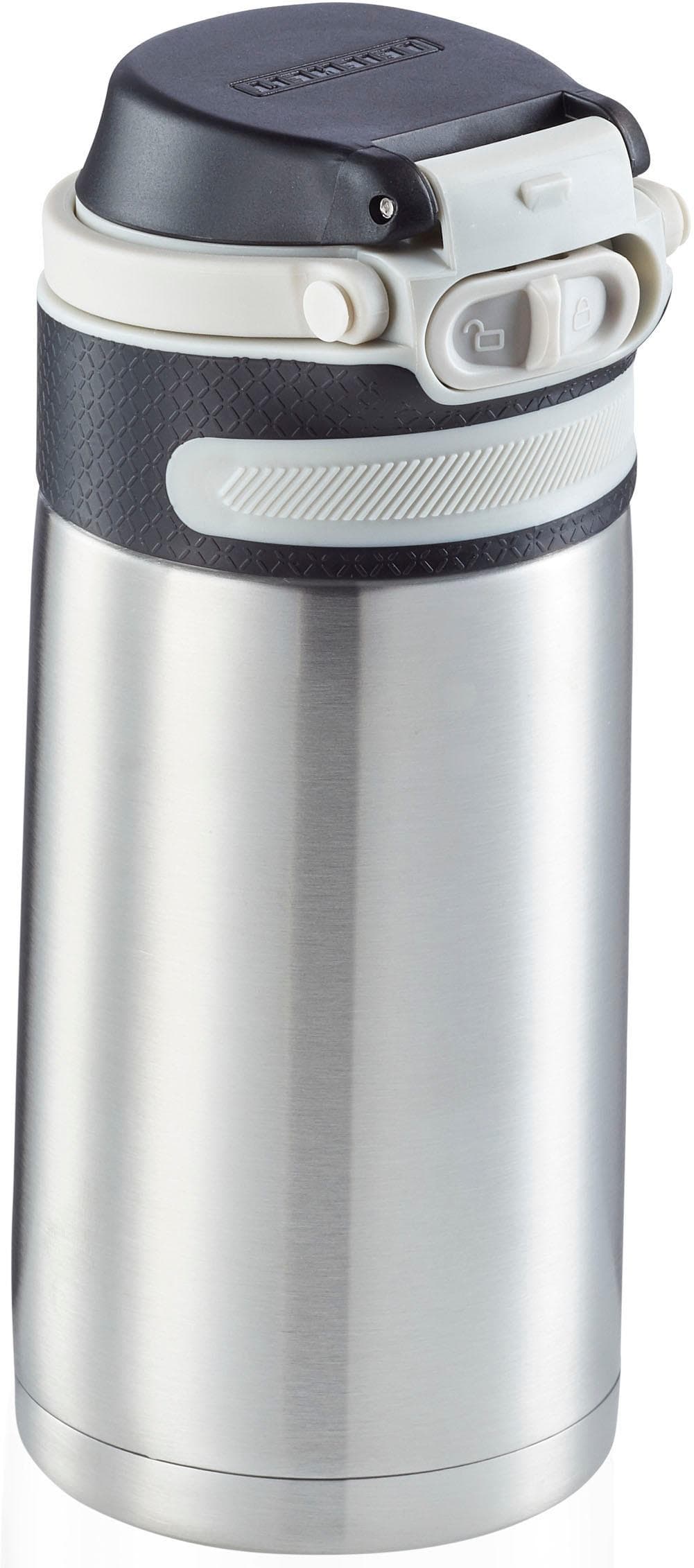 Thermoflasche LEIFHEIT Flip 350ml Silber