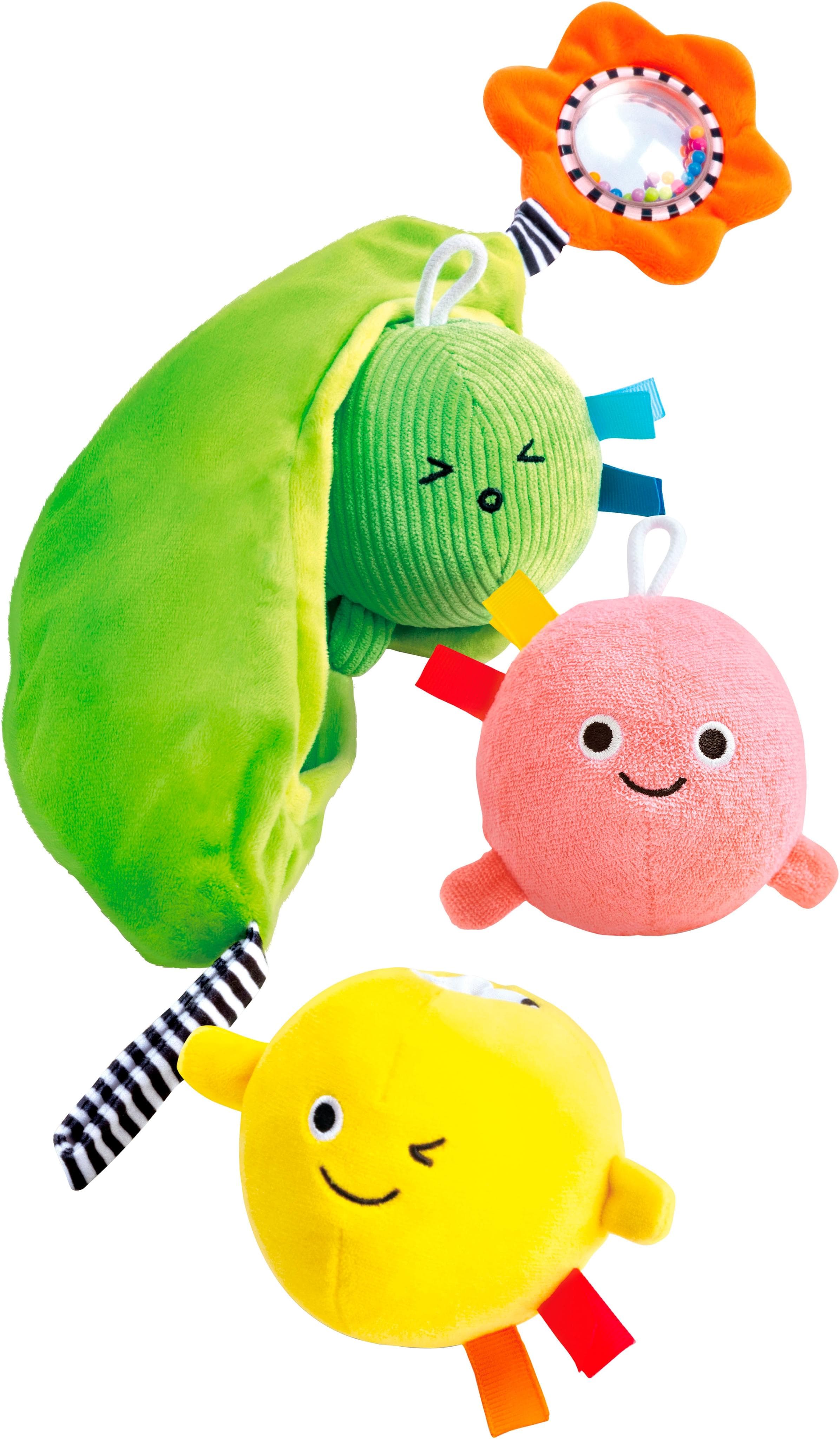 HAPE Erbsen-Freunde Greifspielzeug Bunt