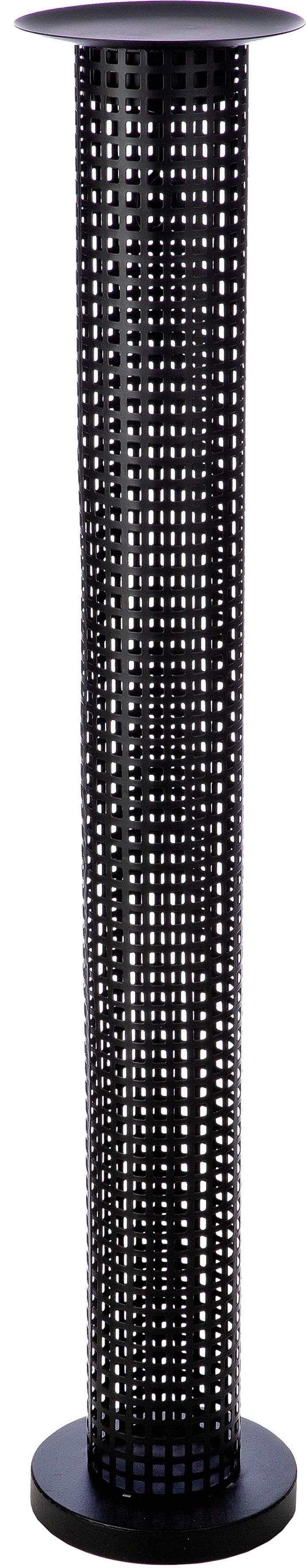 Gilde Retino Laterne Kerzenhalter Schwarz Metall - Stimmungsvolles Licht