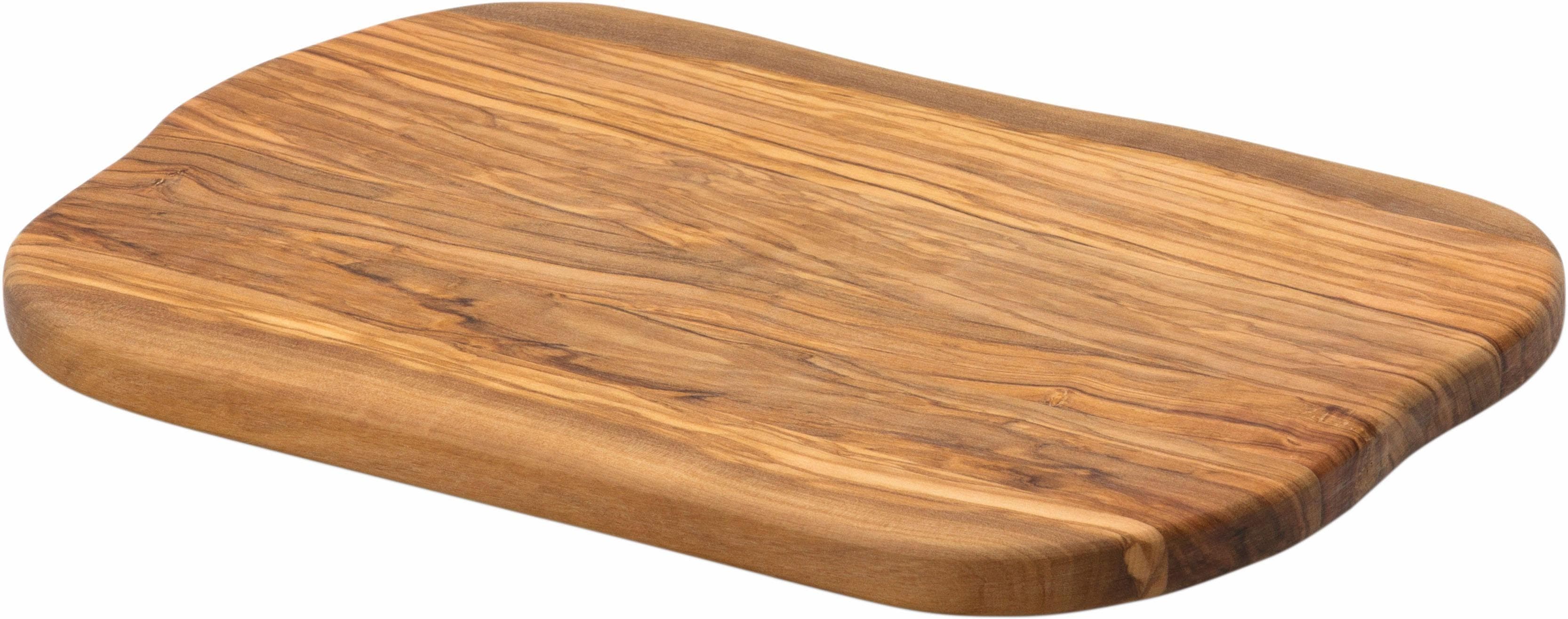 Schneidebrett CONTINENTA Olivenholz beige 29x18 cm