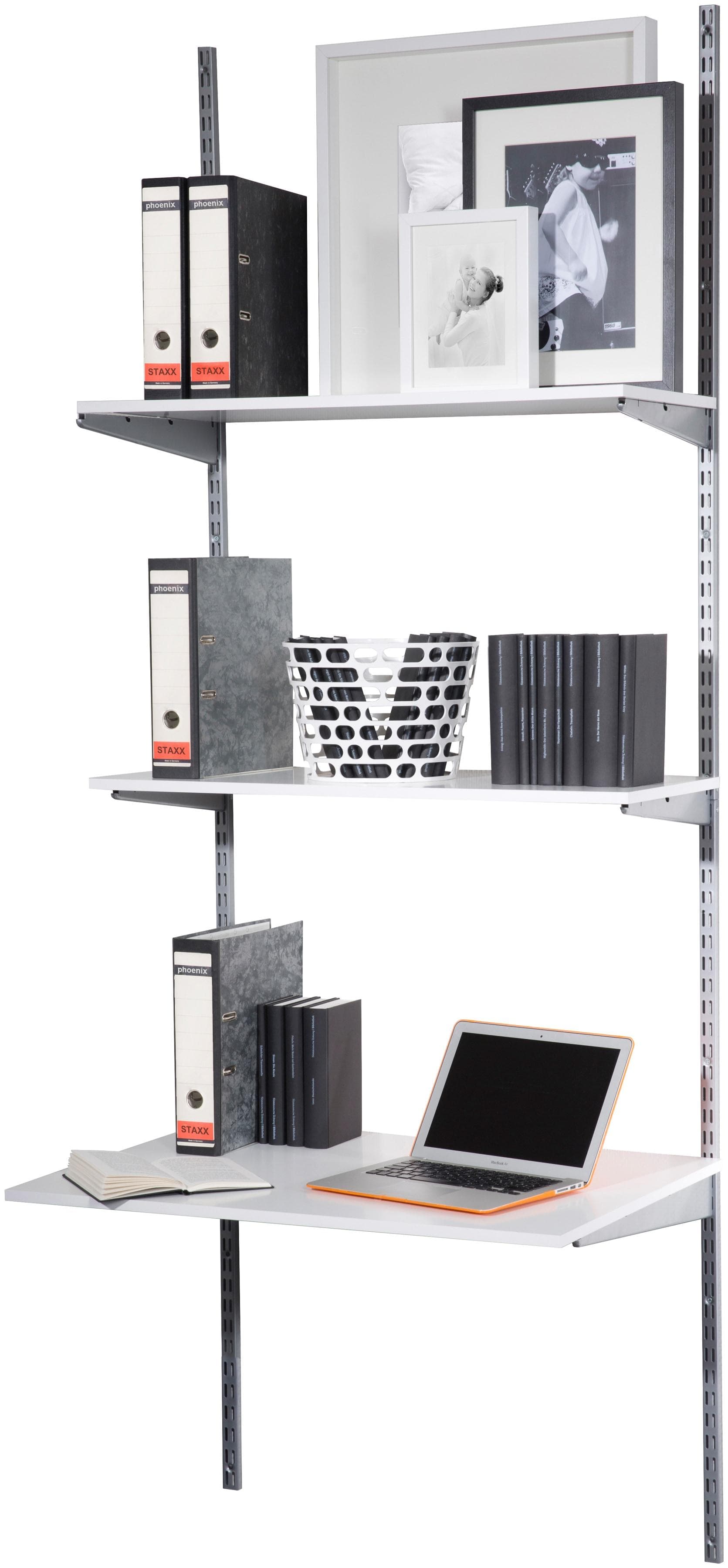 Wandregal PHOENIX Staxx Weiß