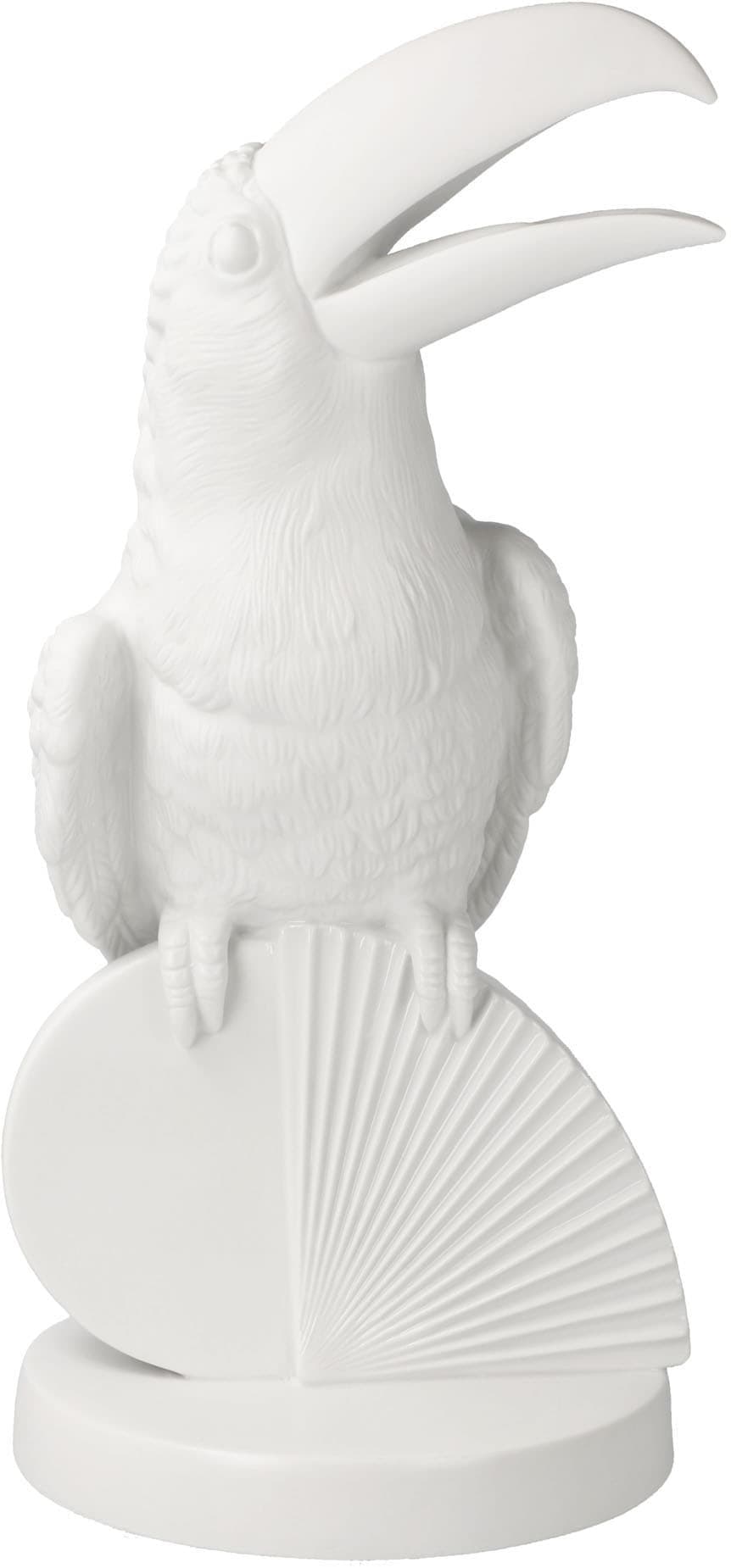 GOEBEL Deko-Objekt Tukan - Porzellan Figur weiß