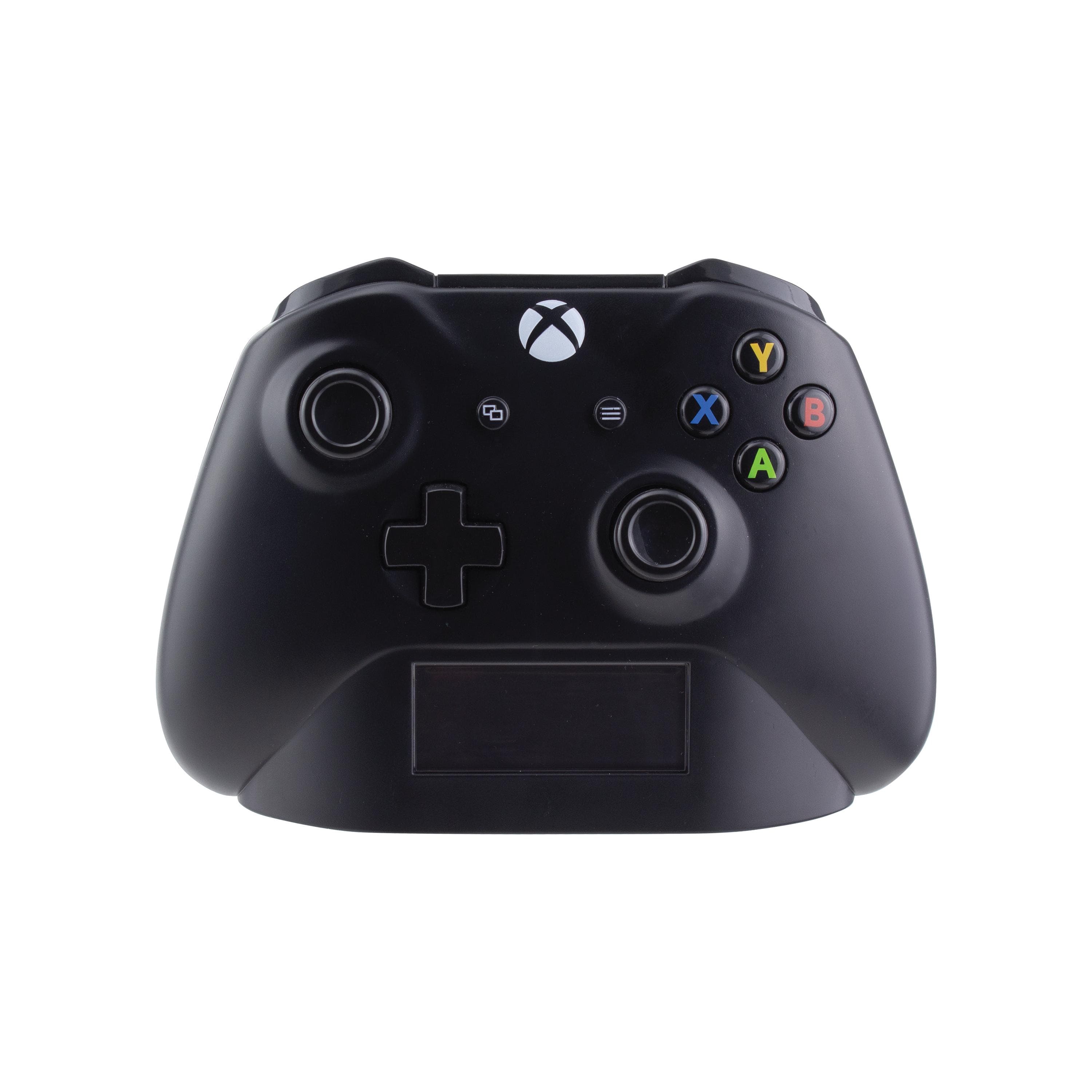 PALADONE Xbox Controller Wecker Schwarz Digital LCD USB