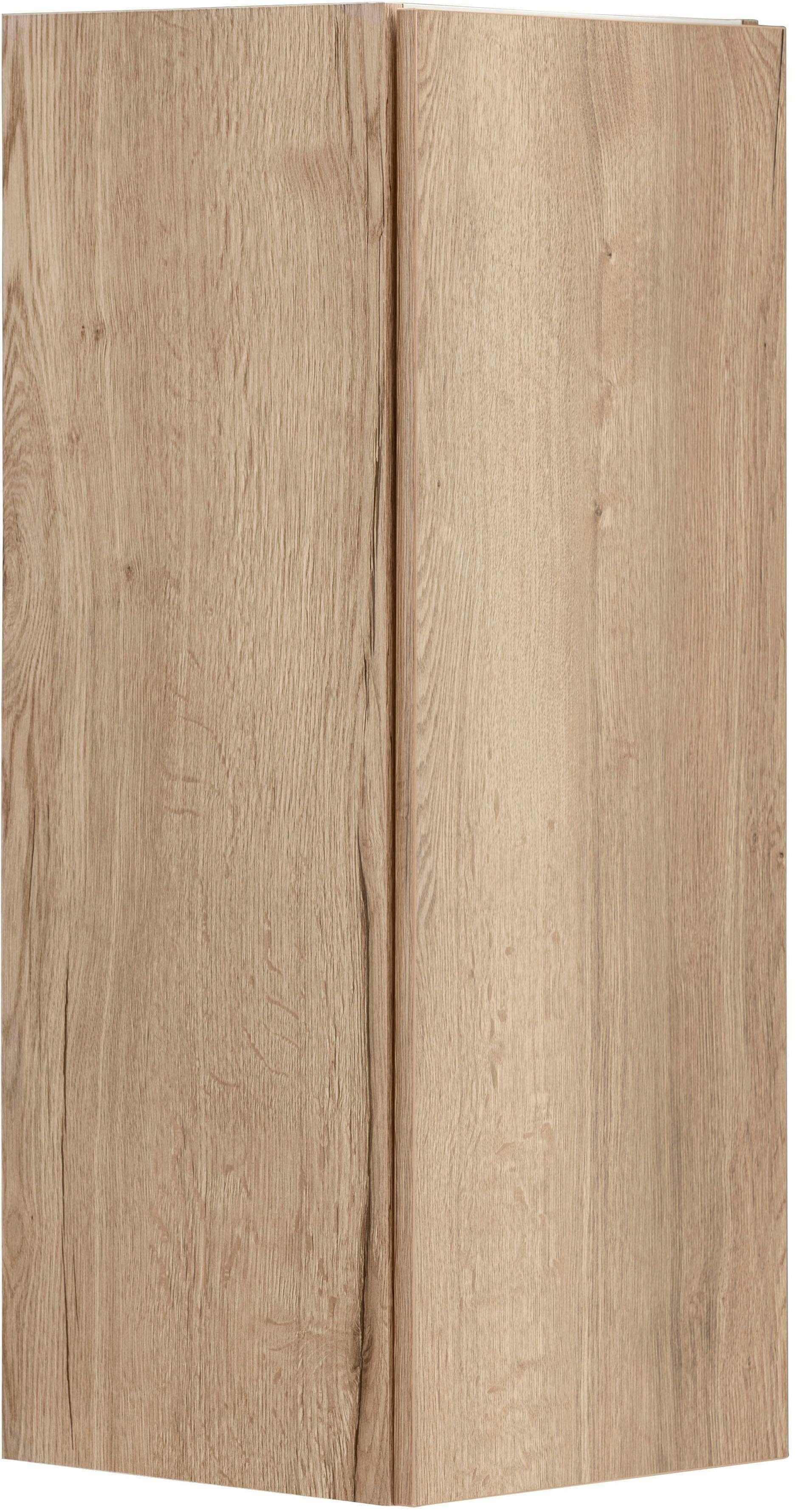 OPTIFIT Hängeschrank Roth Wildeichefarben Push-to-Open