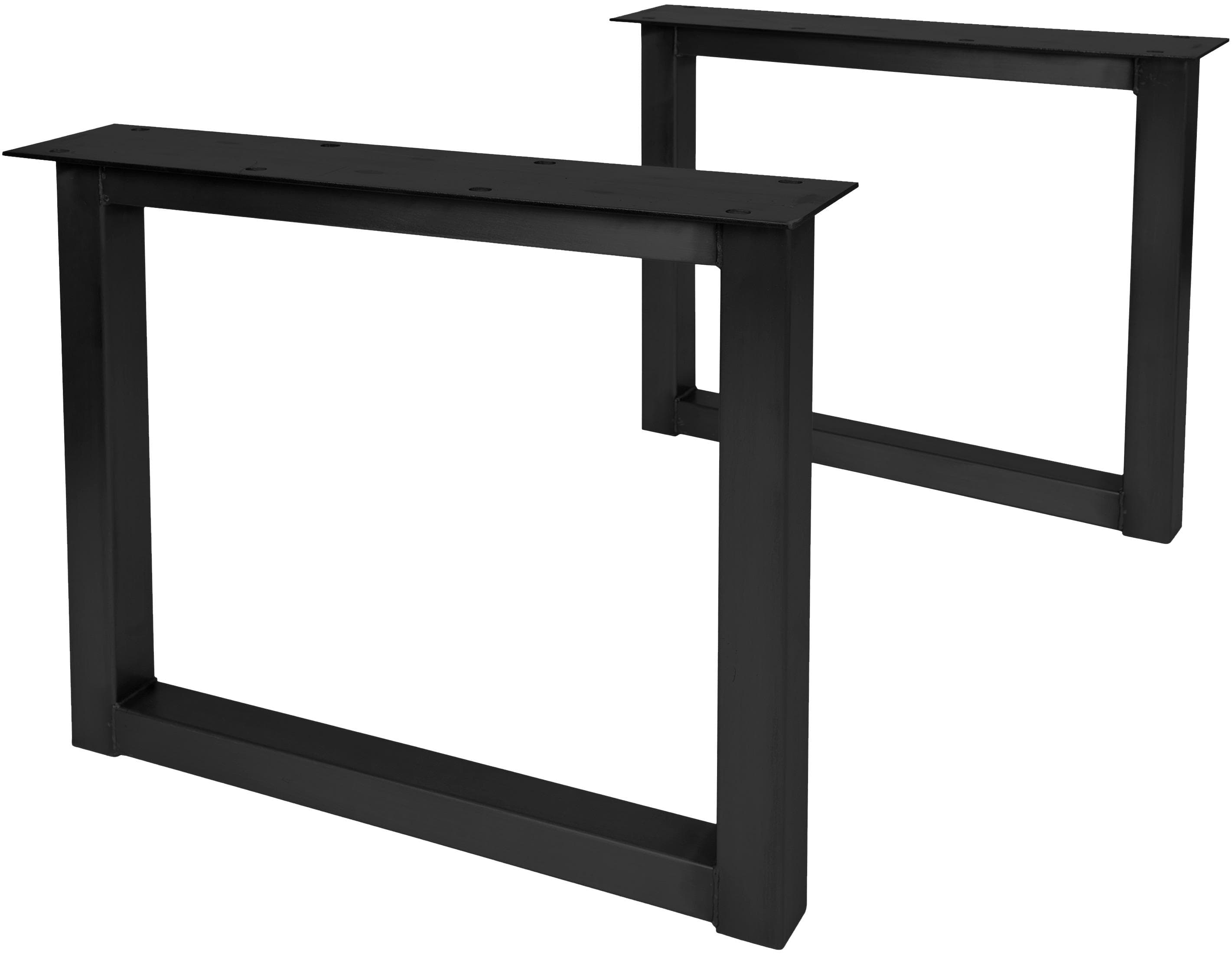 SIT Tischbein: Modernes Kufen-Gestell in Antikschwarz