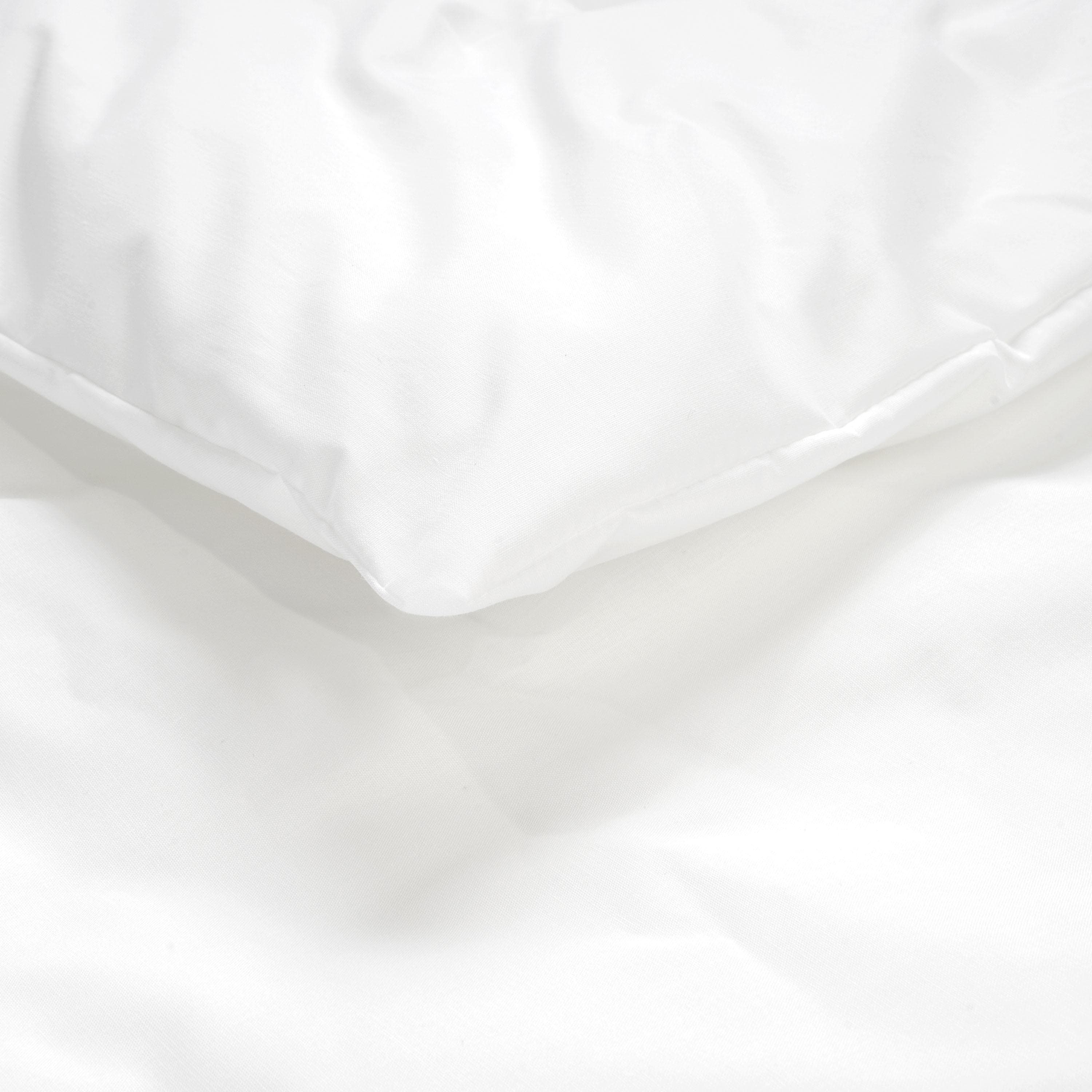 Julius Zöllner Ganzjahresbettdecke + Kopfkissen Hygienika Kinder Weiß