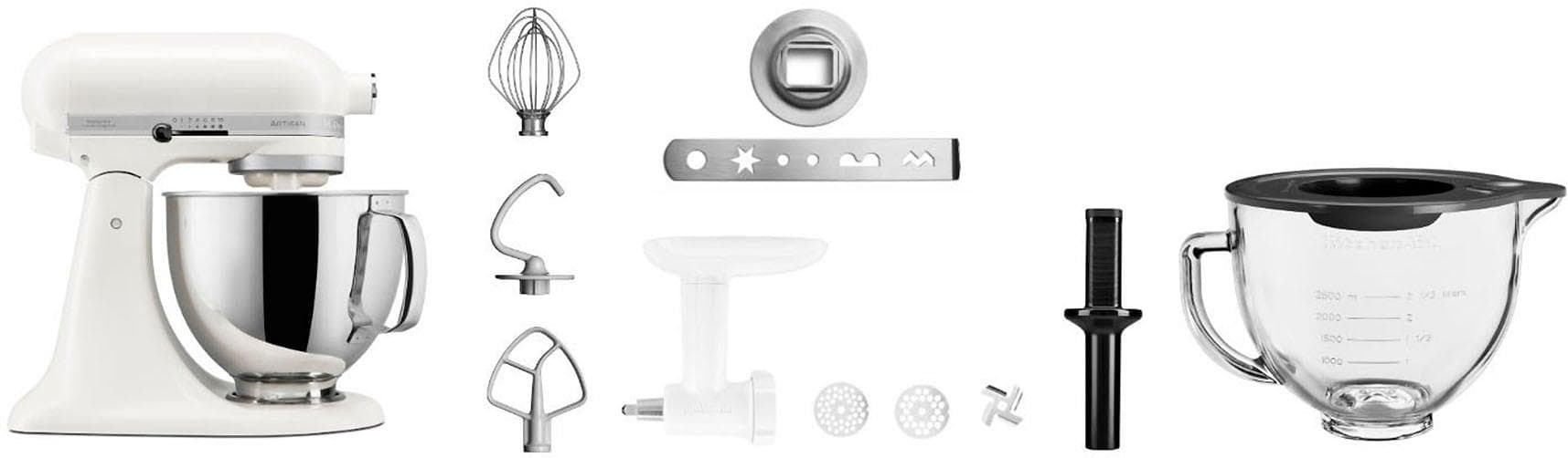 KITCHENAID Küchenmaschine 5KSM125EPL Porzellan