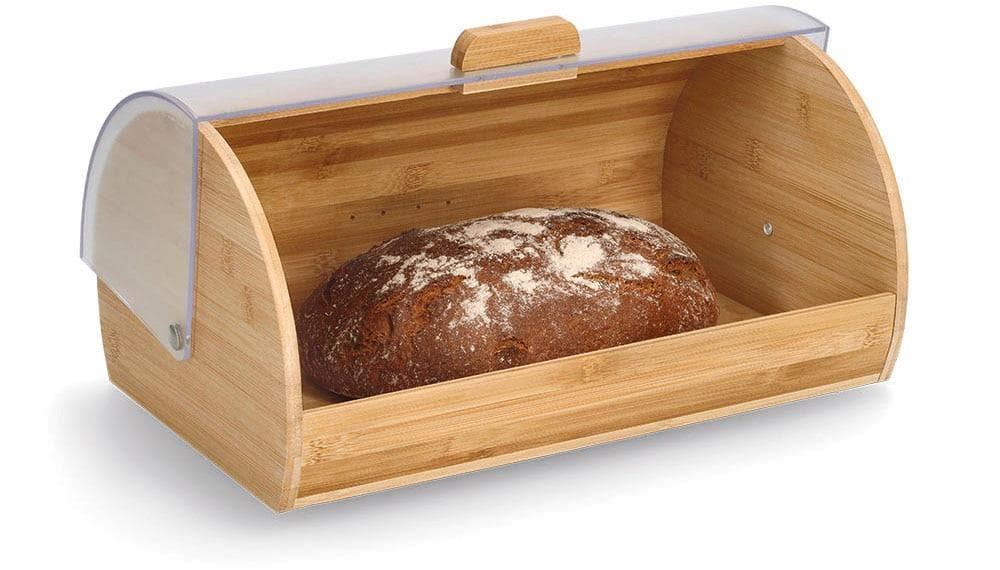 ZELLER Brotkasten PRESENT transparent mit Klappfunktion
