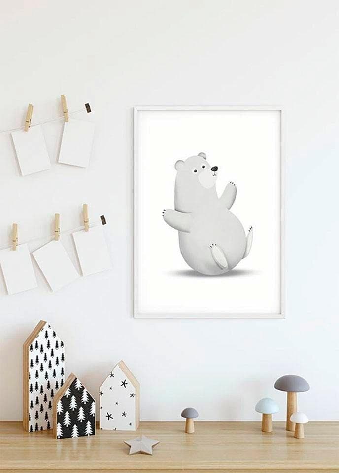 Bild KOMAR Cute Animal Polar Bear bunt