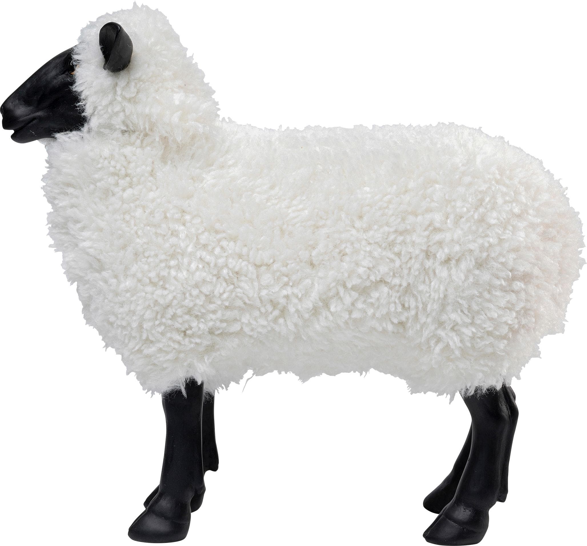 KARE DESIGN Dekofigur Bathilde Schaf Weiß 48cm