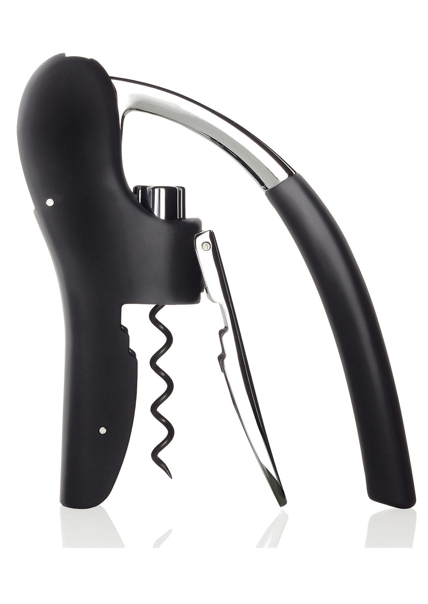 Blomus Leverman Pro Weinflaschenöffner Automatik Schwarz/Silber