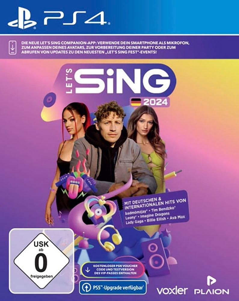RAVENSCOURT Let's Sing 2024 German Version PlayStation 4