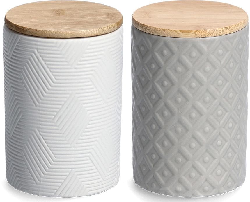 Vorratsdose ZELLER PRESENT Bambusdeckel 730 ml