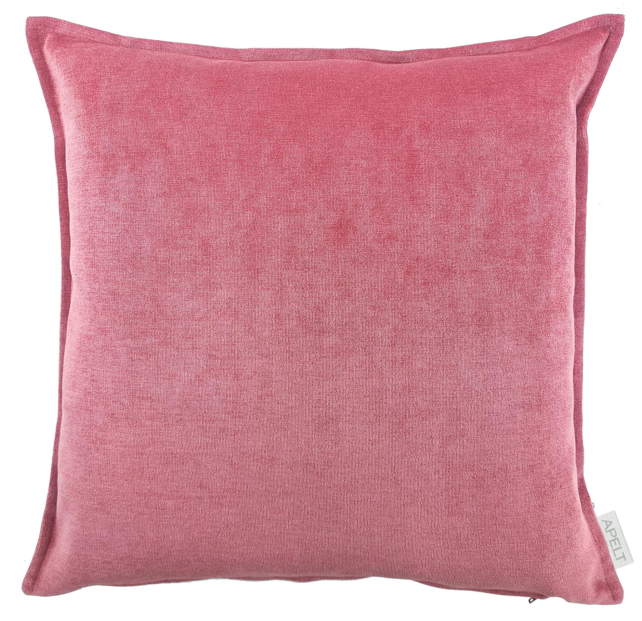 APELT Dekokissen Tahoe Pink Velour-Samt 45x45 cm
