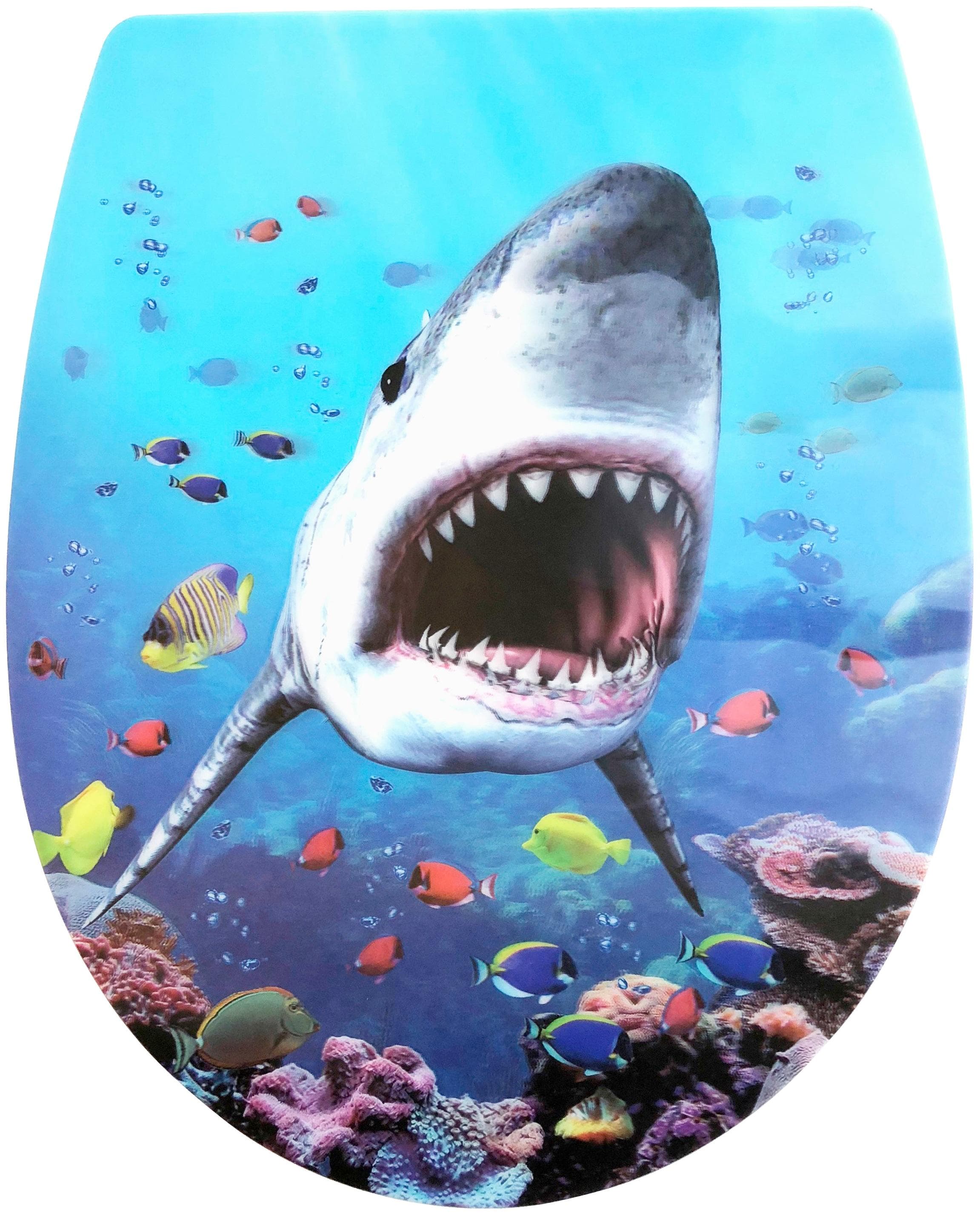 ADOB WC-Sitz 3D Hai Absenkautomatik Abnehmbar