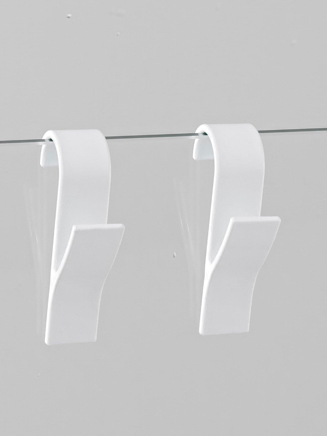 Handtuchhaken HEINE HOME, weiß, 4er-Set, Kunstfaser