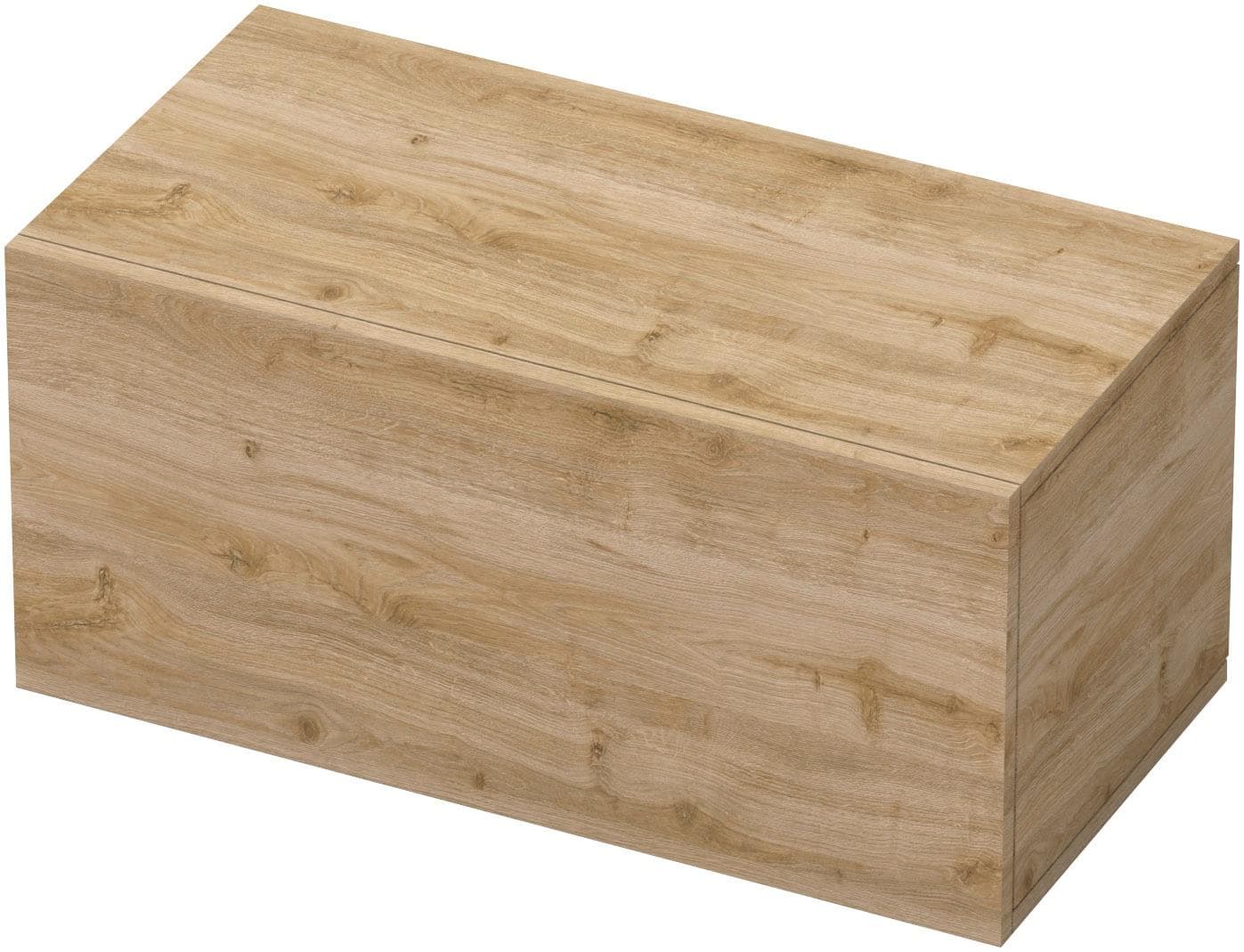 HOME AFFAIRE Hängevitrine Infinity Braun Wandmontage mit Dämpfung