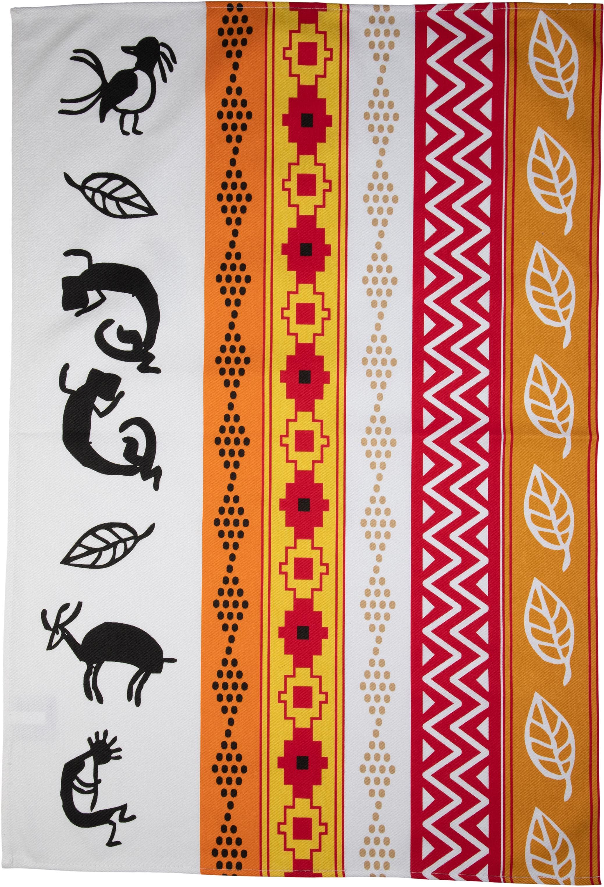 Stuco Geschirrtuch Inka Set - Bedruckt & Praktisch für die Küche