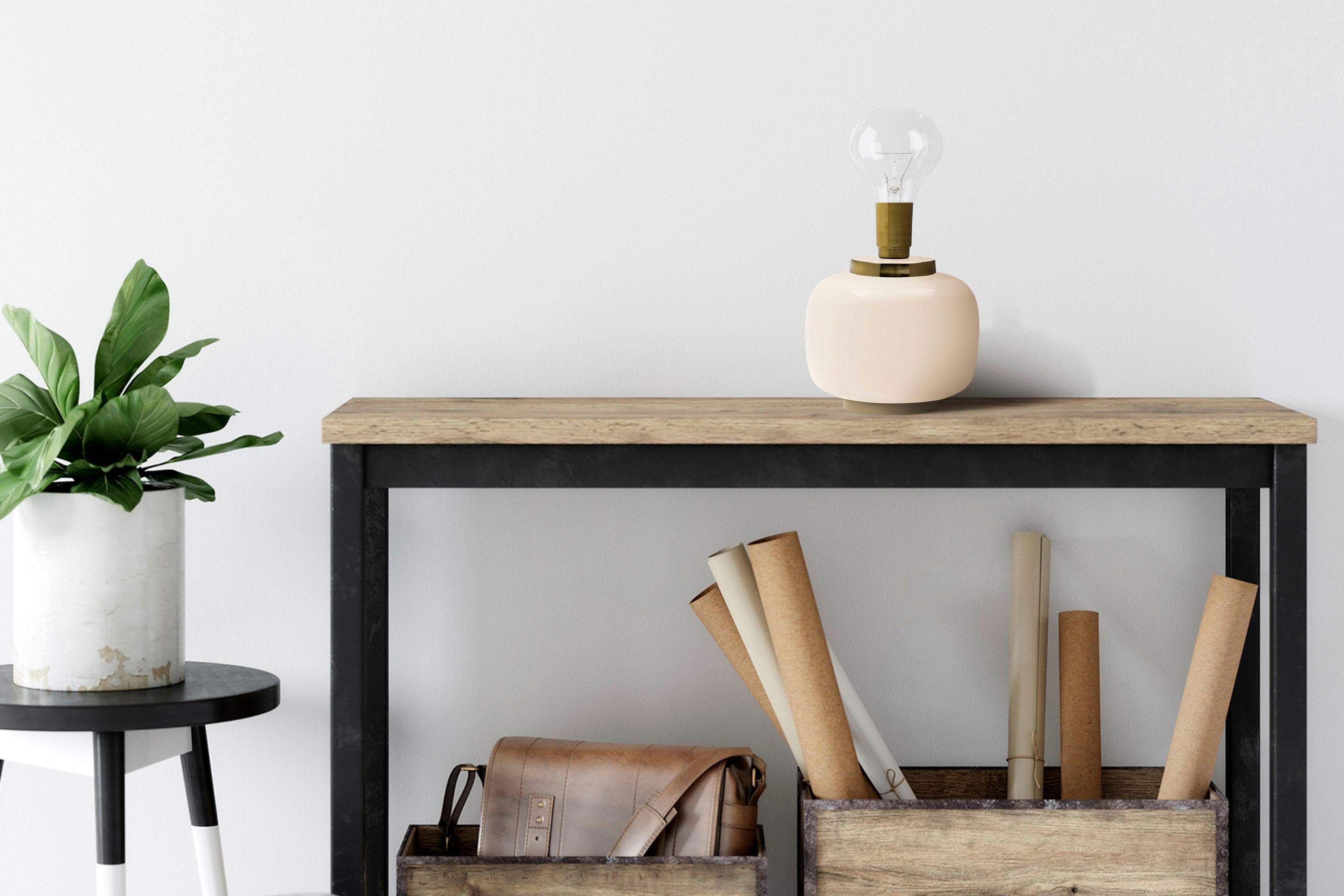 KAYOOM Tischleuchte Art Beige Design Lampe 20cm